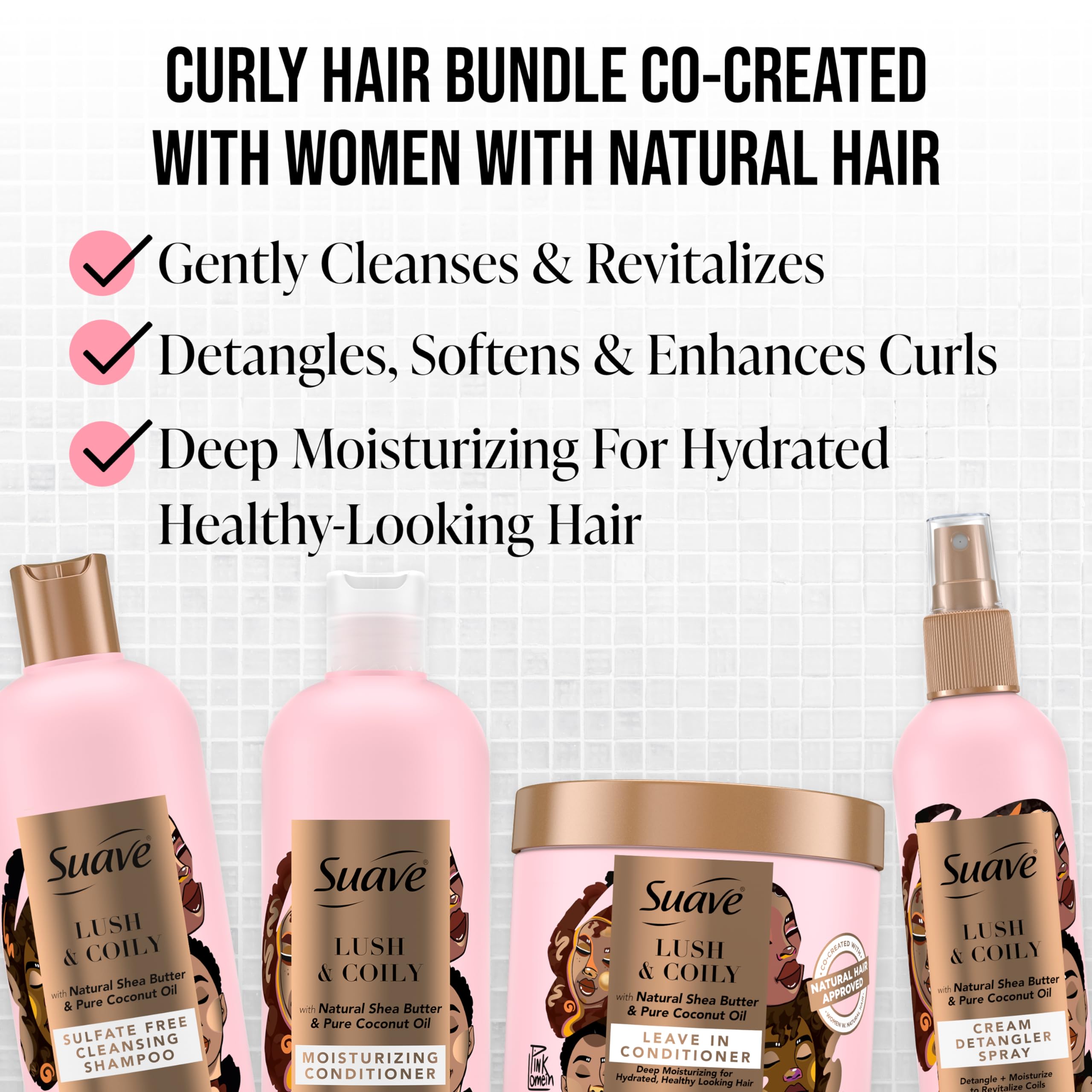 Foto 3 pulgar | Set De Champú Y Acondicionador Para Cabello Suave Luscious Curly Hair - Venta Internacional.
