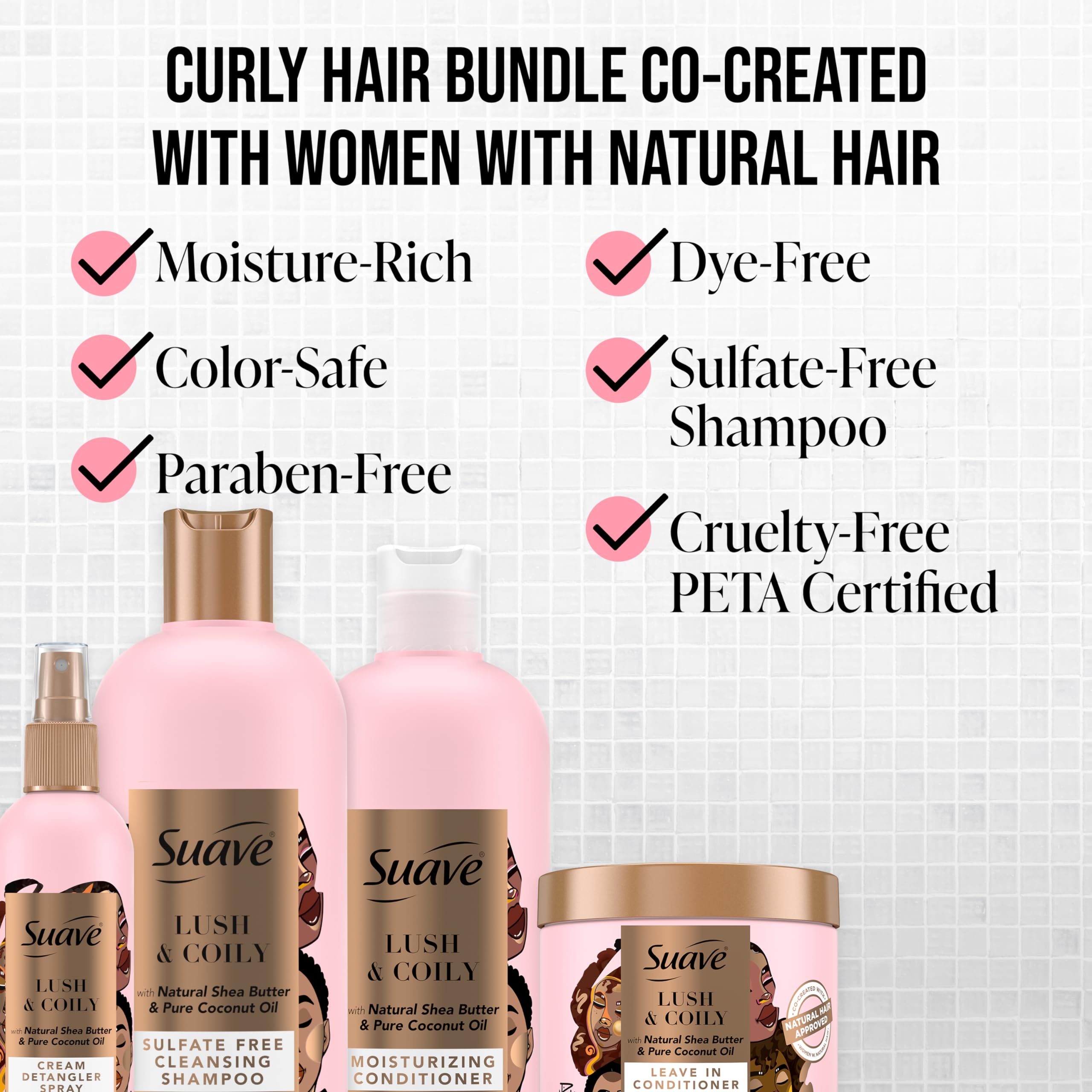 Foto 4 pulgar | Set De Champú Y Acondicionador Para Cabello Suave Luscious Curly Hair - Venta Internacional.