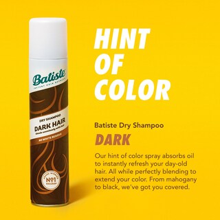 Foto 3 | Champú Seco Batiste Dark 162 G/162 Ml Para Morenas - Venta Internacional.