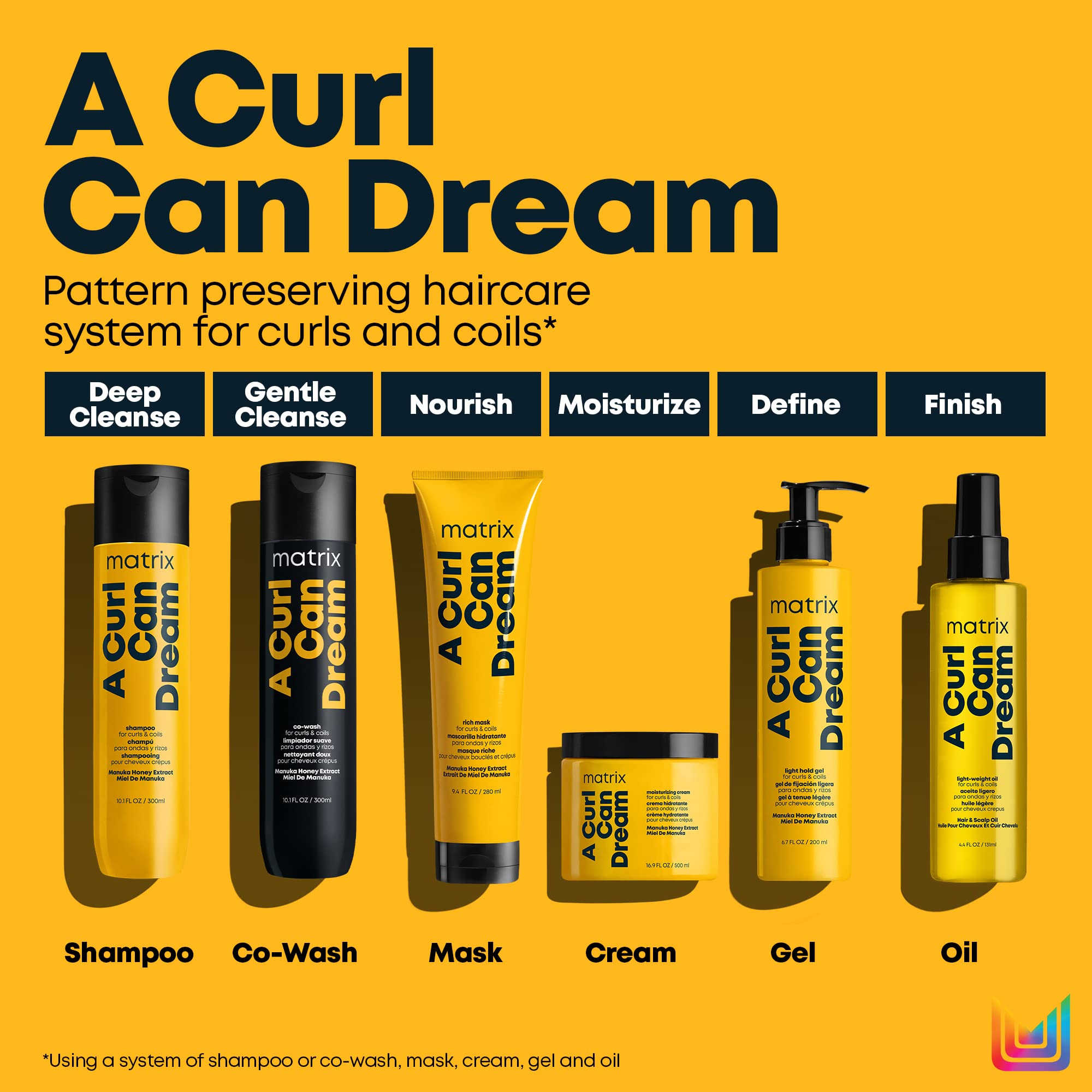 Foto 7 pulgar | Acondicionador Matrix A Curl Can Dream Co-wash, 300 Ml - Venta Internacional.