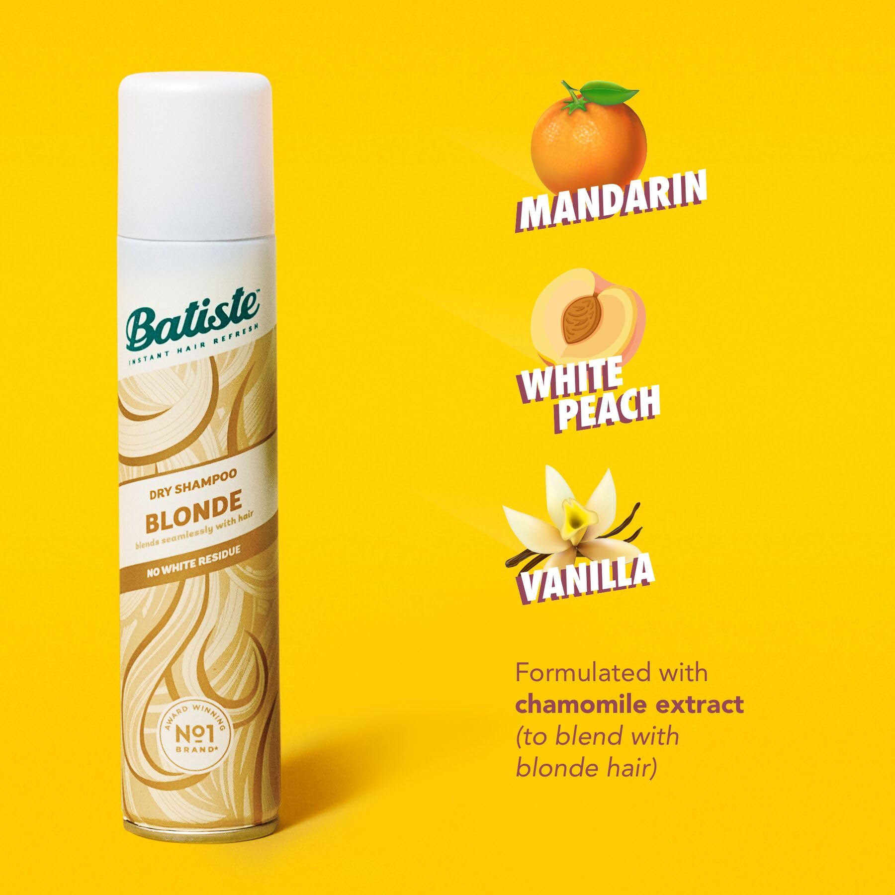 Foto 4 pulgar | Champú Seco Batiste Blonde 162 G/162 Ml Para Rubias Hermosas - Venta Internacional.