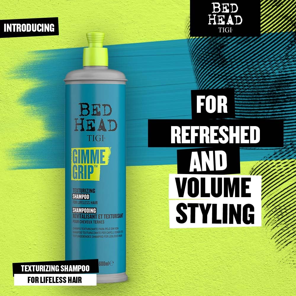 Foto 5 pulgar | Champú Tigi Bed Head Gimme Grip Texturizante 600 Ml - Venta Internacional.