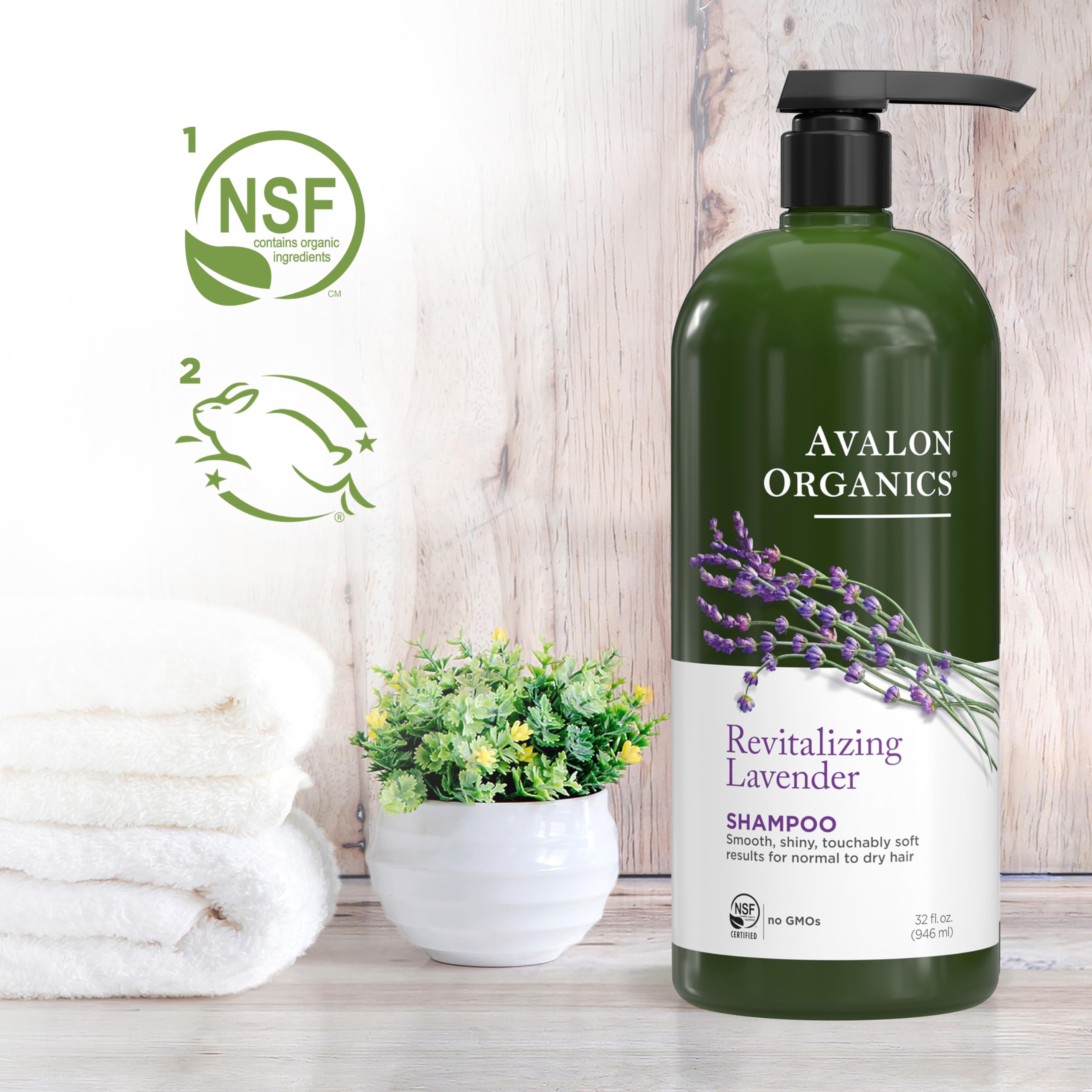 Foto 7 pulgar | Champú Avalon Organics Revitalizante Lavanda 946 Ml De Secado Normal - Venta Internacional.