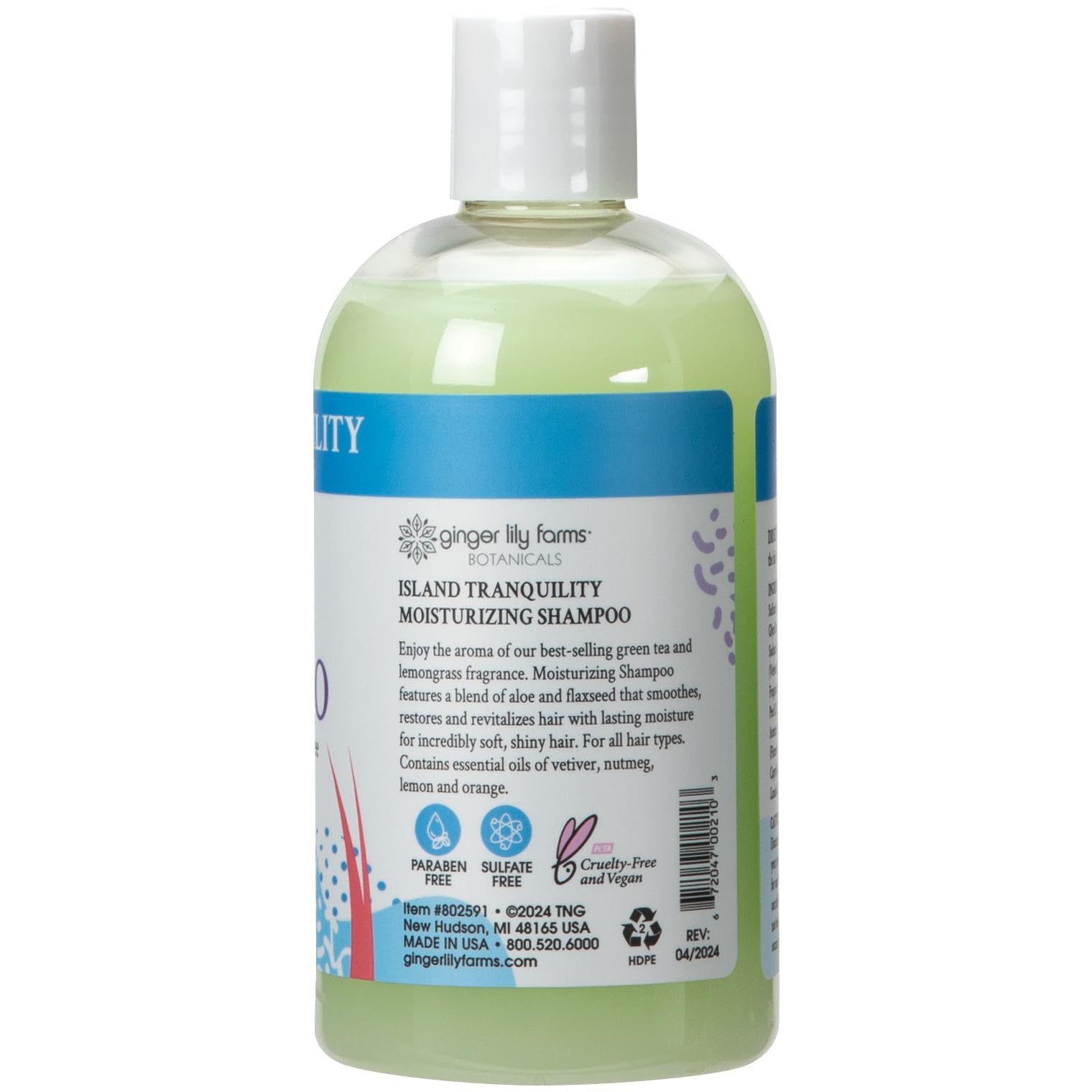 Foto 2 | Champú Hidratante Ginger Lily Farms Botanicals 360 Ml - Venta Internacional.
