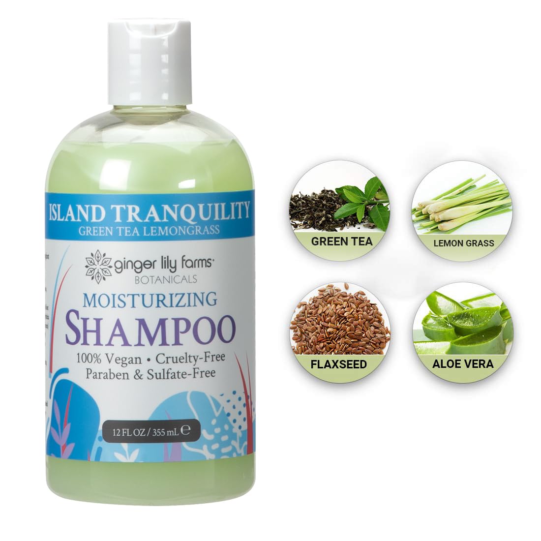 Foto 5 | Champú Hidratante Ginger Lily Farms Botanicals 360 Ml - Venta Internacional.
