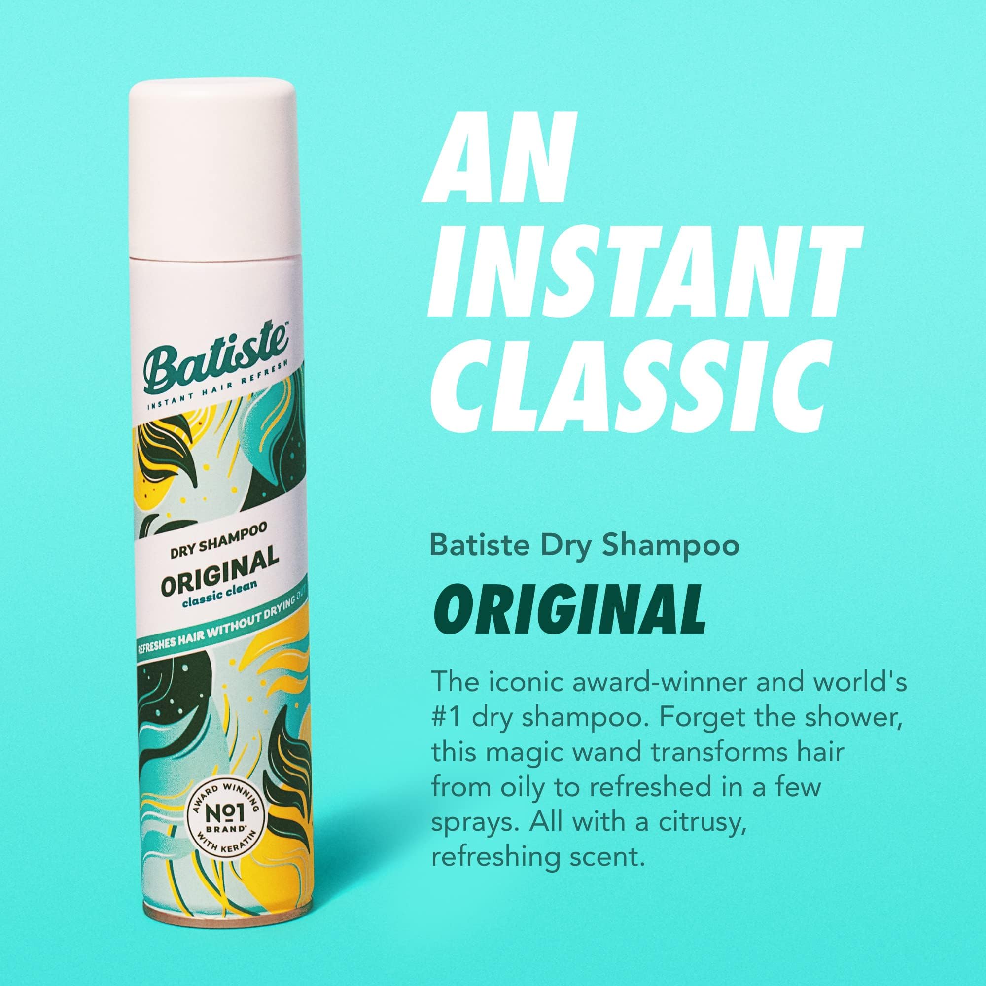 Foto 6 pulgar | Champú Seco Batiste Original Citrus Scent 162 G - Venta Internacional.