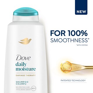 Foto 3 | Champú Dove Damage Therapy Daily Moisture 600 Ml Para Cabello Seco - Venta Internacional.