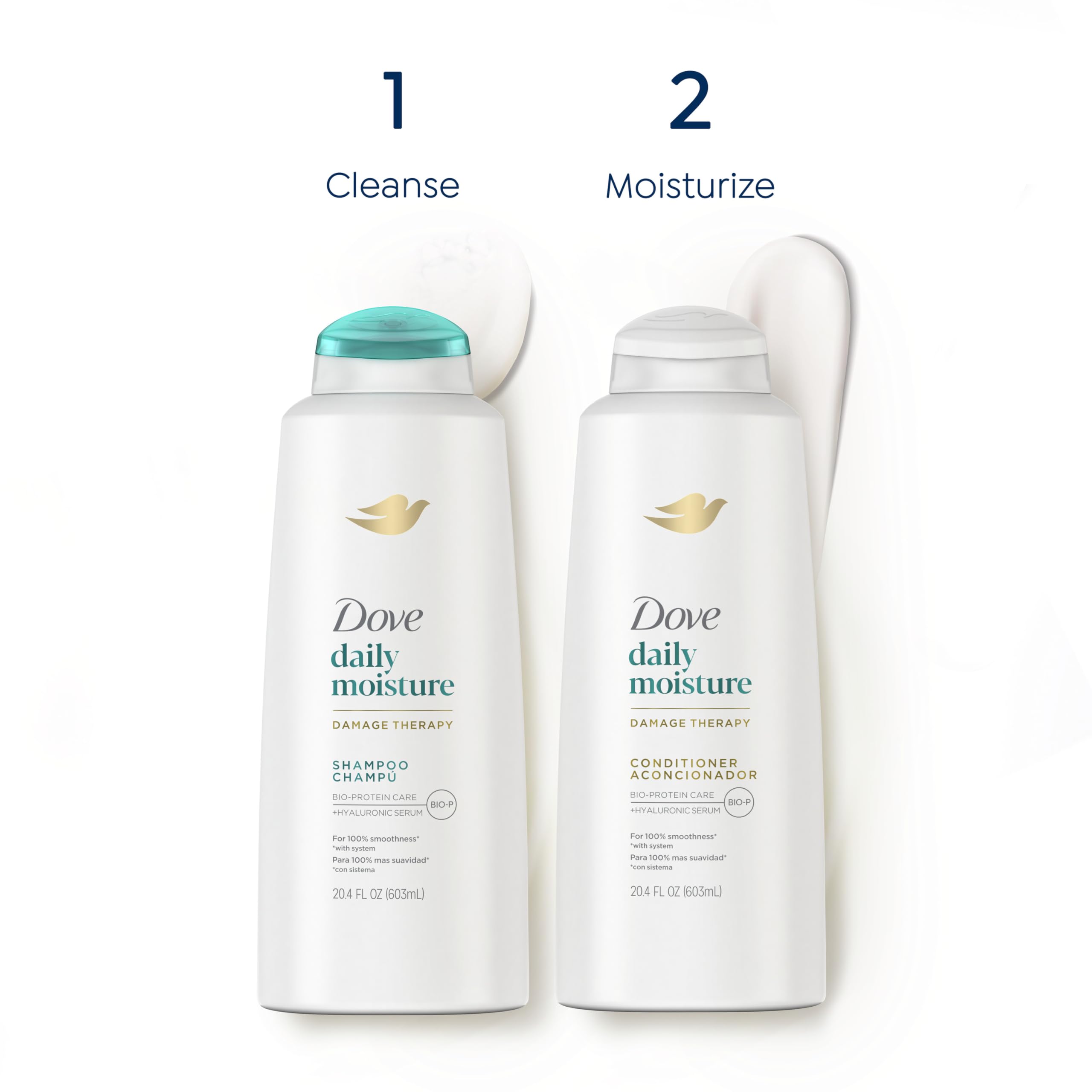 Foto 5 pulgar | Champú Dove Damage Therapy Daily Moisture 600 Ml Para Cabello Seco - Venta Internacional.