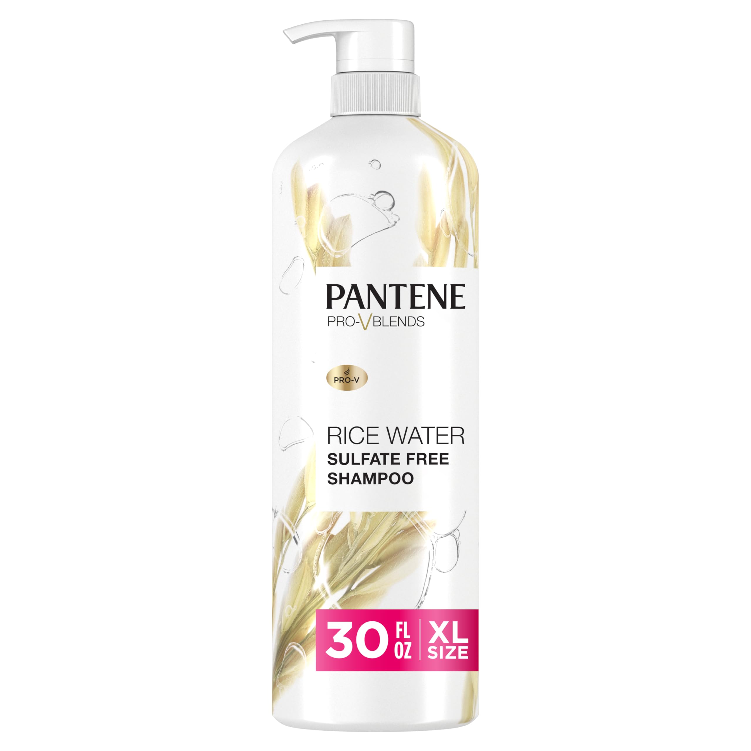 Foto 2 pulgar | Champú Sin Sulfato De Pantene Con Agua De Arroz, 900 Ml, Voluminizador - Venta Internacional.