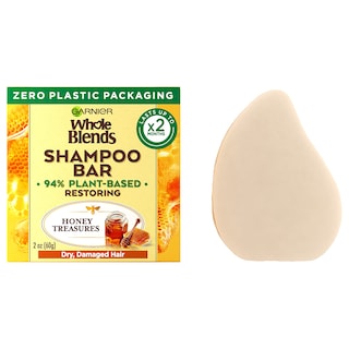 Foto 1 | Shampoo Bar Garnier Whole Blends Restoring Honey 60 ml - Venta Internacional