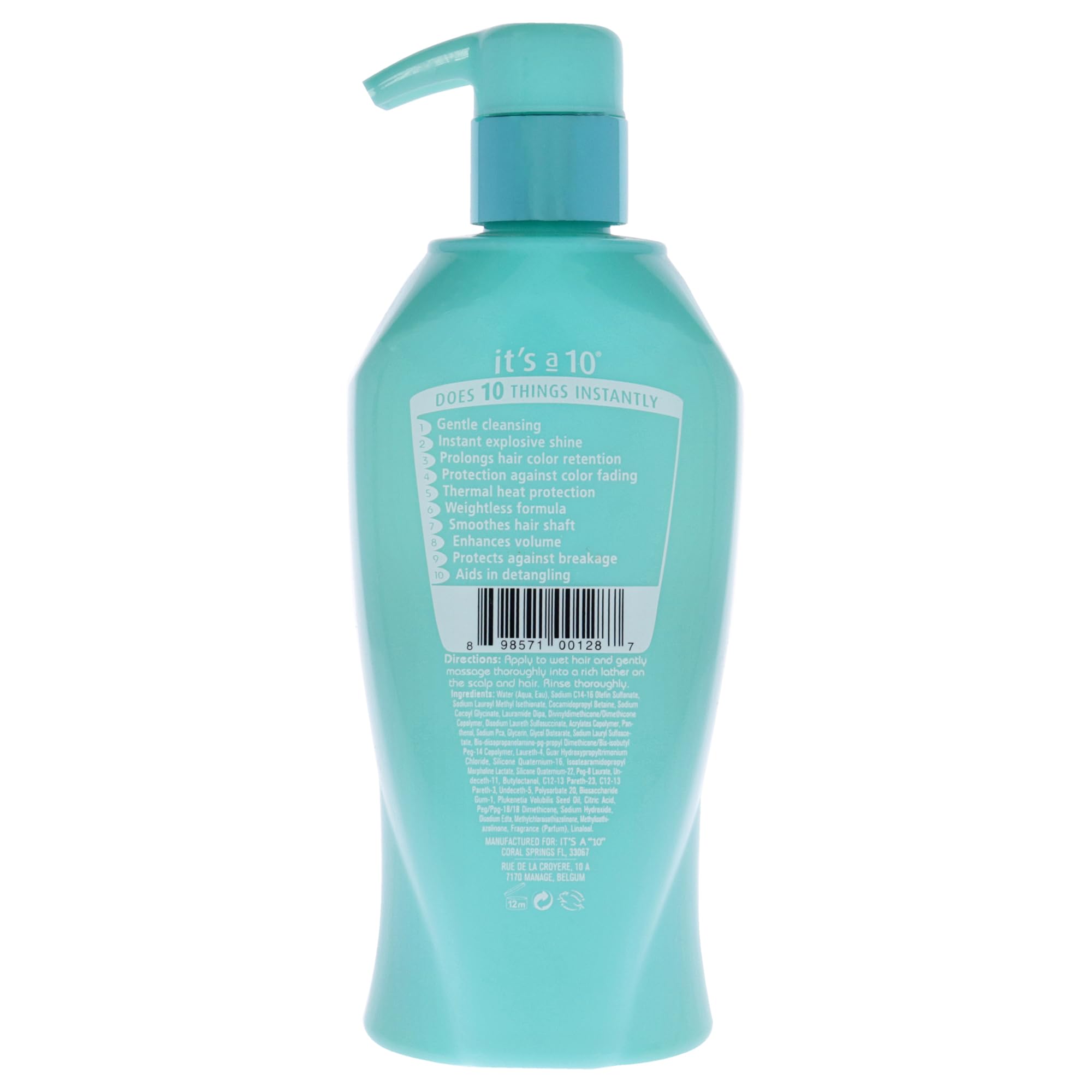 Foto 2 | Champú It's A 10 Blow Dry Miracle Glossing, 300 Ml - Venta Internacional.