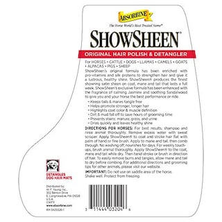 Foto 2 | Jarra De Repuesto Para Esmalte Y Desenredante Para Cabello Absorbine Showsheen De 3,8 Litros - Venta Internacional.
