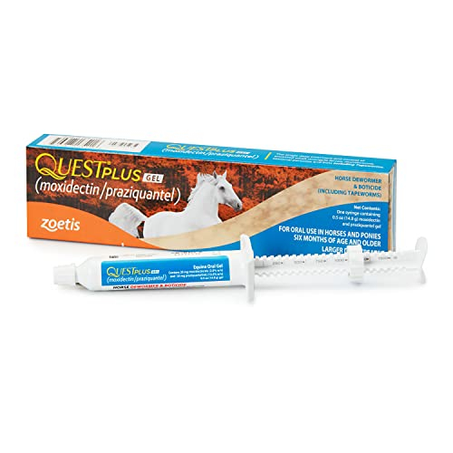 Foto 2 pulgar | Horse Deparasiter Quest Plus, Gel De Moxidectina/praziquantel, 15 Ml - Venta Internacional.