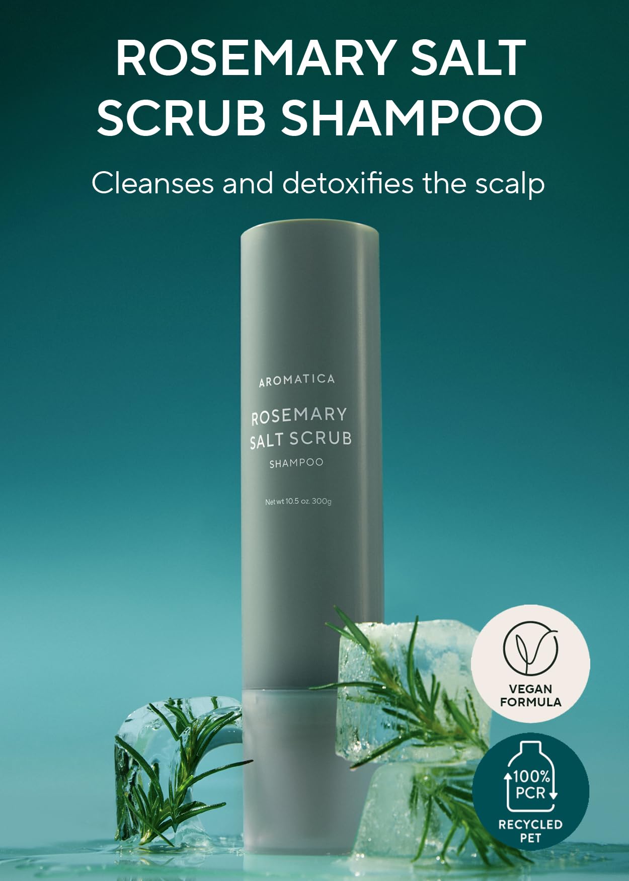 Foto 3 pulgar | Shampoo Aromatica Exfoliante De Sal De Romero, 300 G, Para La Caída Del Cabello - Venta Internacional.