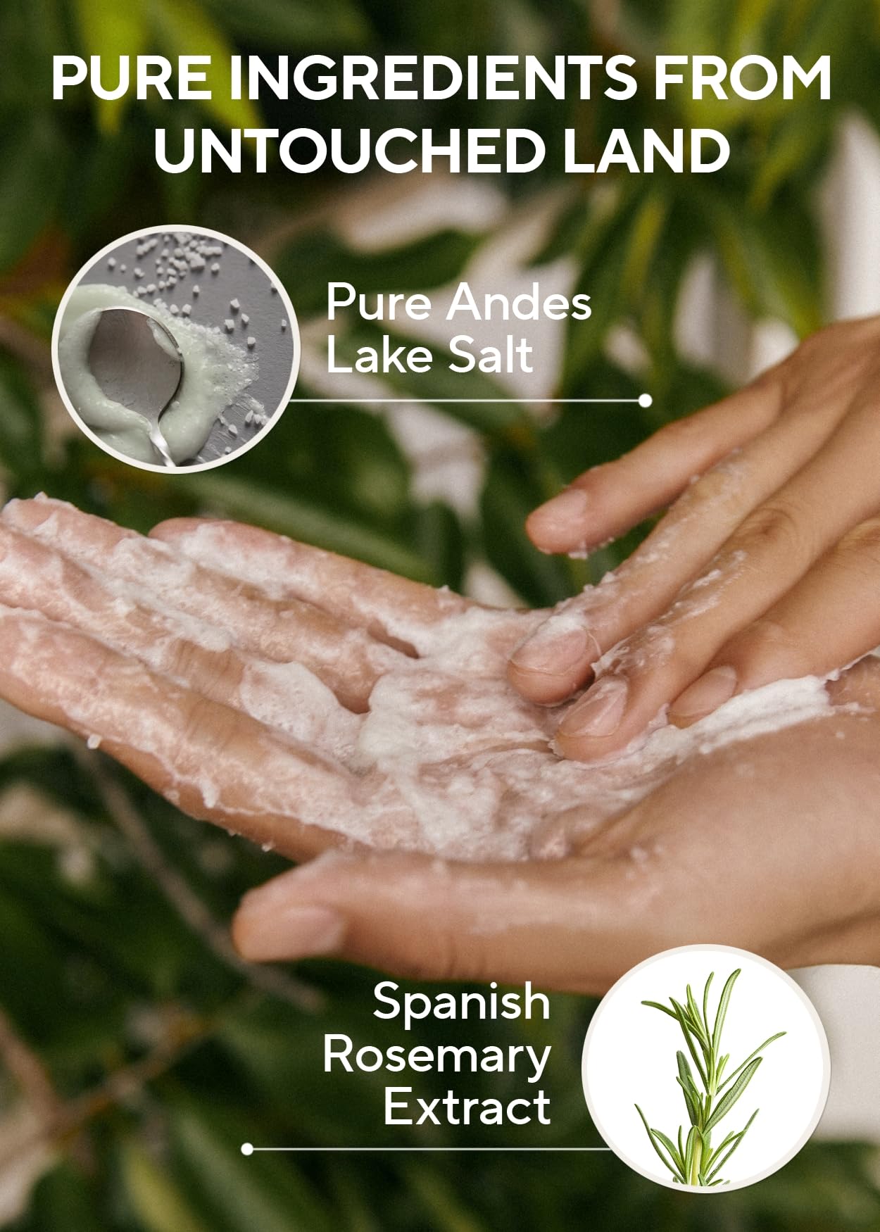 Foto 5 pulgar | Shampoo Aromatica Exfoliante De Sal De Romero, 300 G, Para La Caída Del Cabello - Venta Internacional.