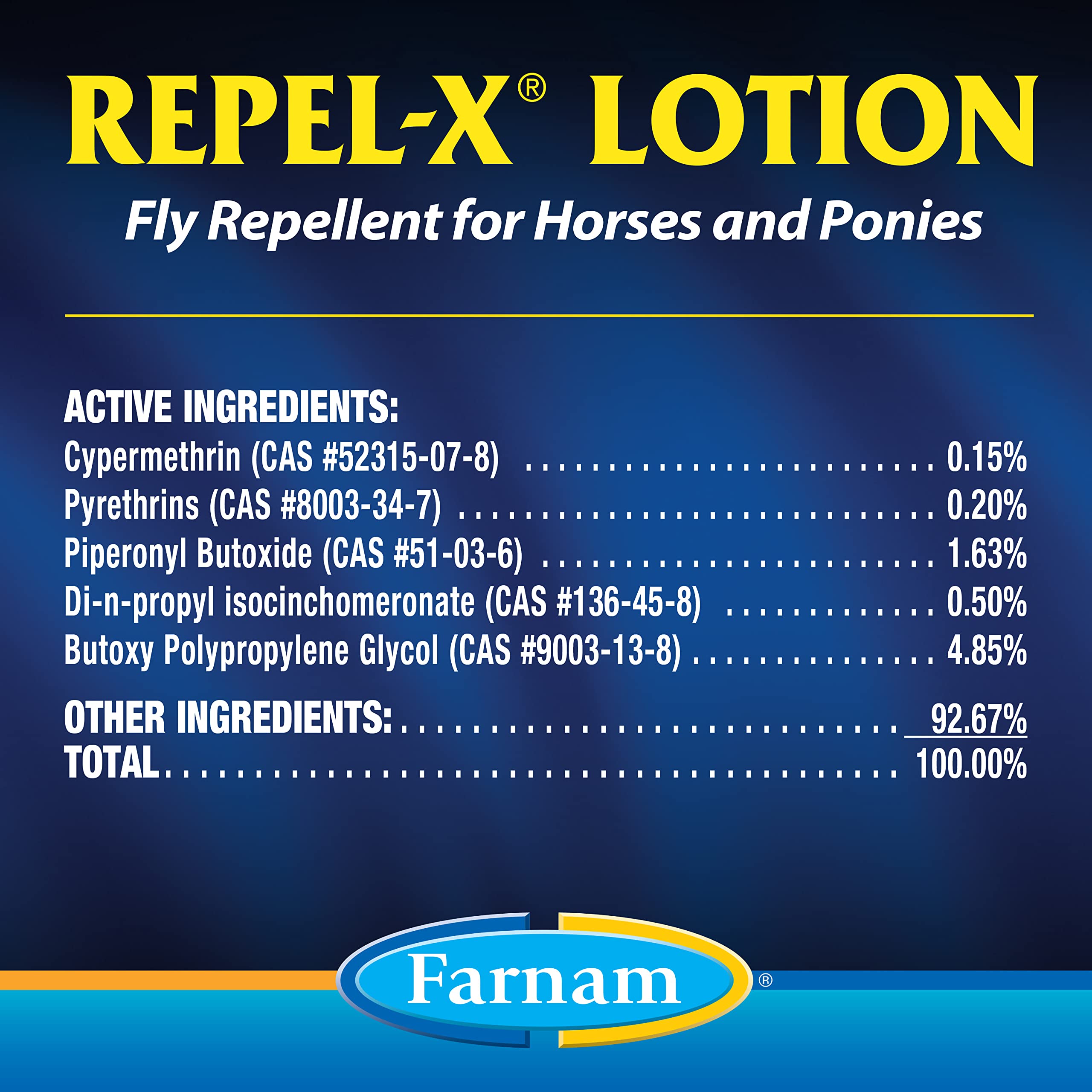 Foto 3 pulgar | Loción Repelente De Moscas Farnam Repel-x Para Caballos Y Ponis, 240 Ml - Venta Internacional.