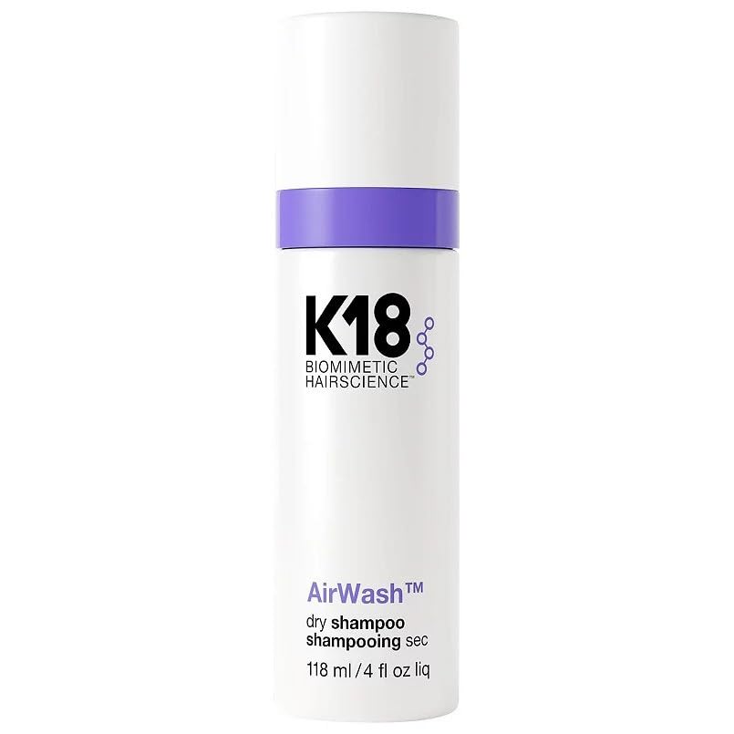 Champú Seco K18 Airwash™ Sin Aerosol De 120 Ml Que Equilibra El Cuero Cabelludo - Venta Internacional.