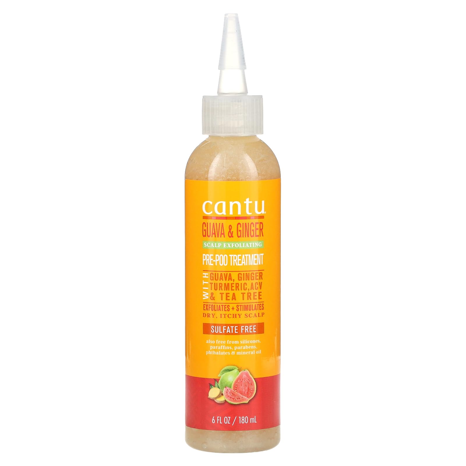 Foto 2 pulgar | Tratamiento Exfoliante Para Cuero Cabelludo Pre-poo Cantu, Guayaba Y Jengibre, 180 Ml - Venta Internacional.