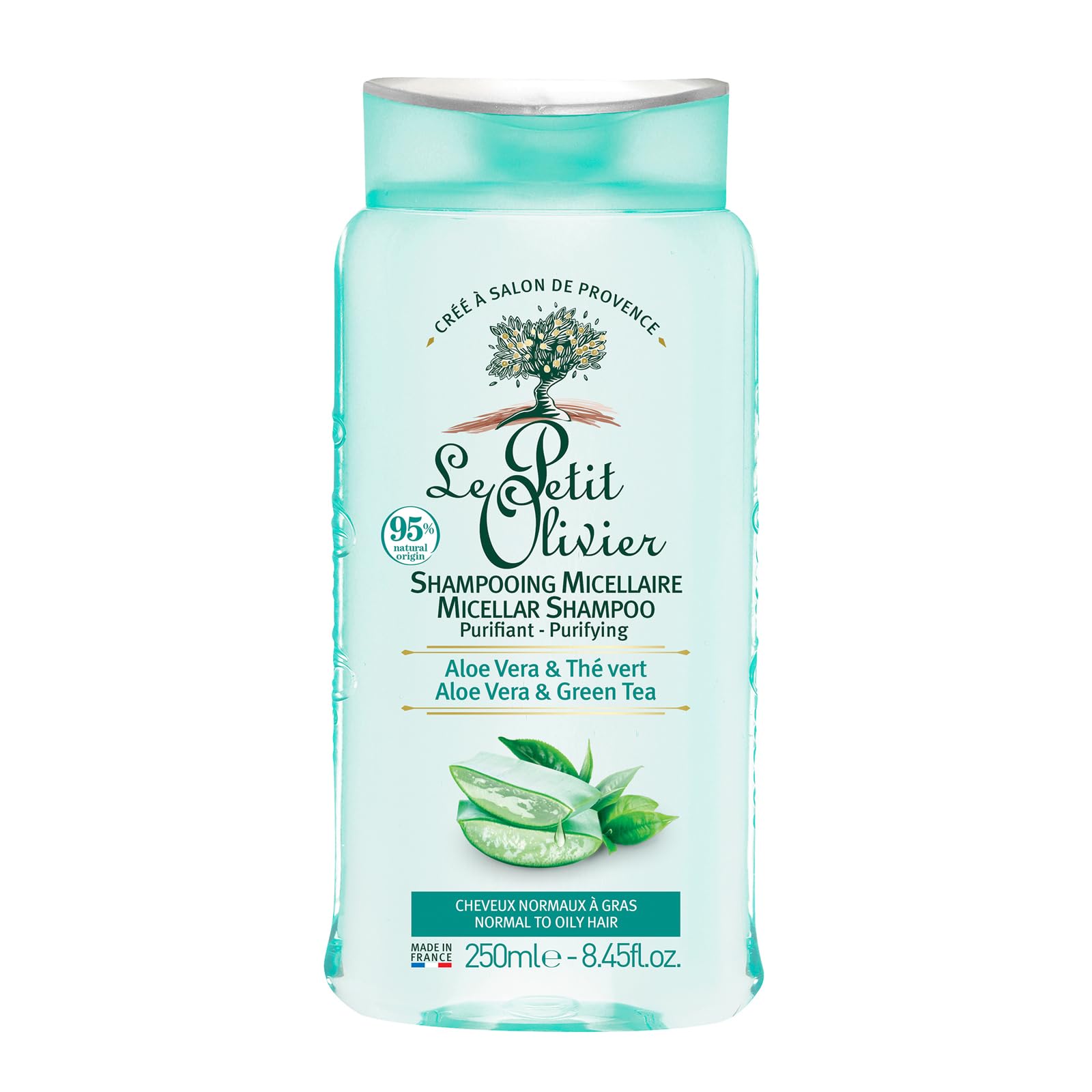 Foto 2 pulgar | Champú Le Petit Olivier Con Aloe Vera Micelar Purificador, 250 Ml - Venta Internacional.