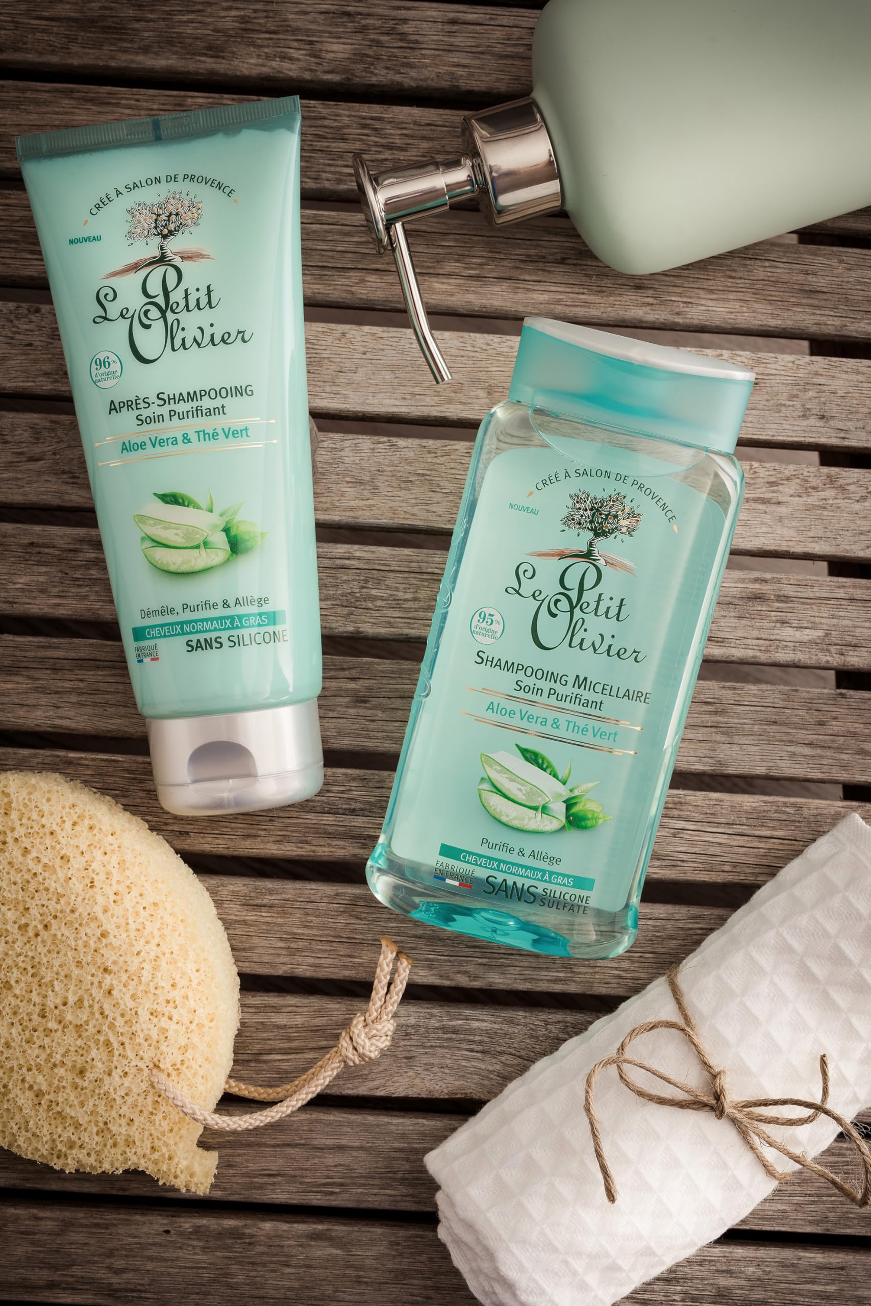 Foto 6 pulgar | Champú Le Petit Olivier Con Aloe Vera Micelar Purificador, 250 Ml - Venta Internacional.