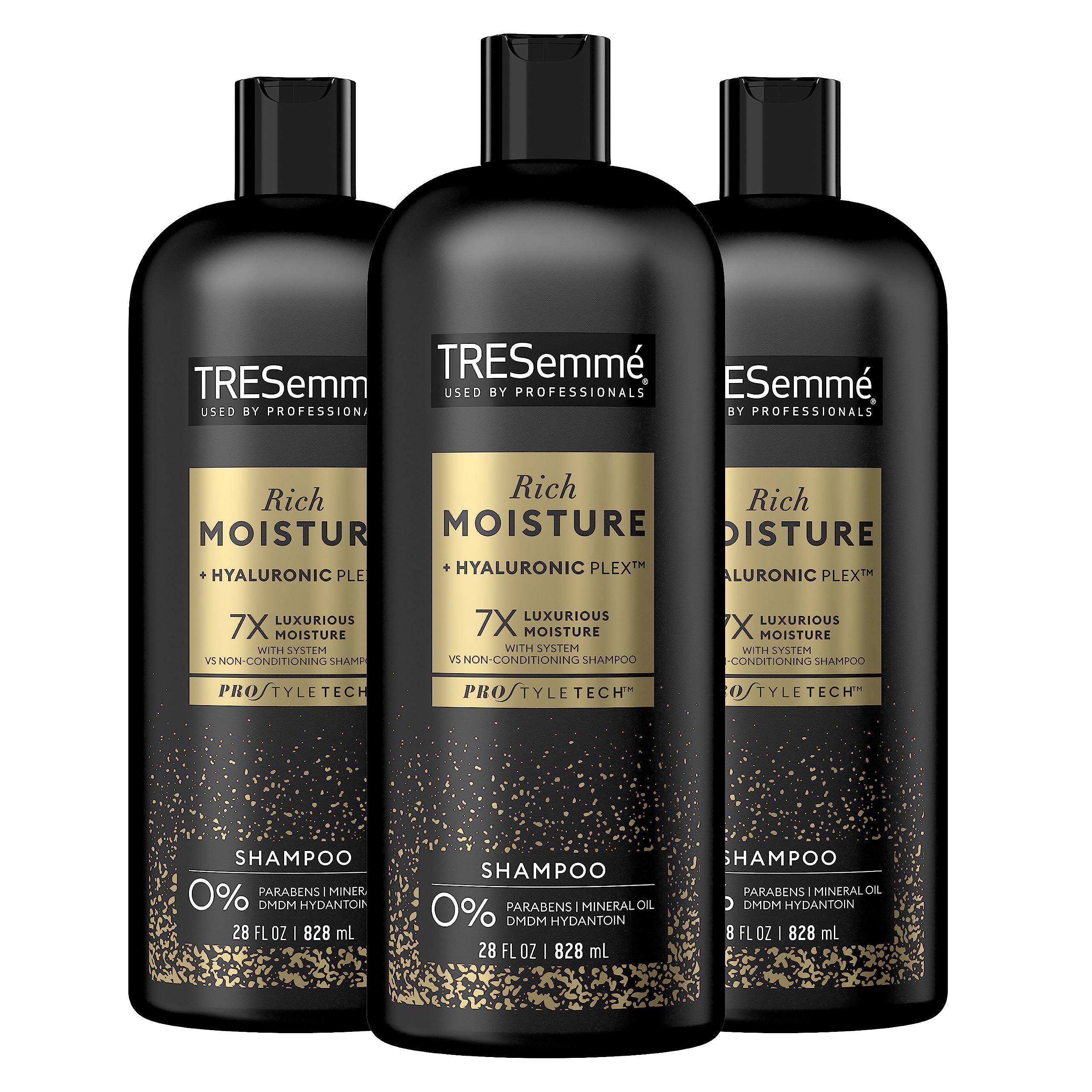 Champú Tresemmé Moisture Rich Para Cabello Seco, 828 Ml (paquete De 3) - Venta Internacional.