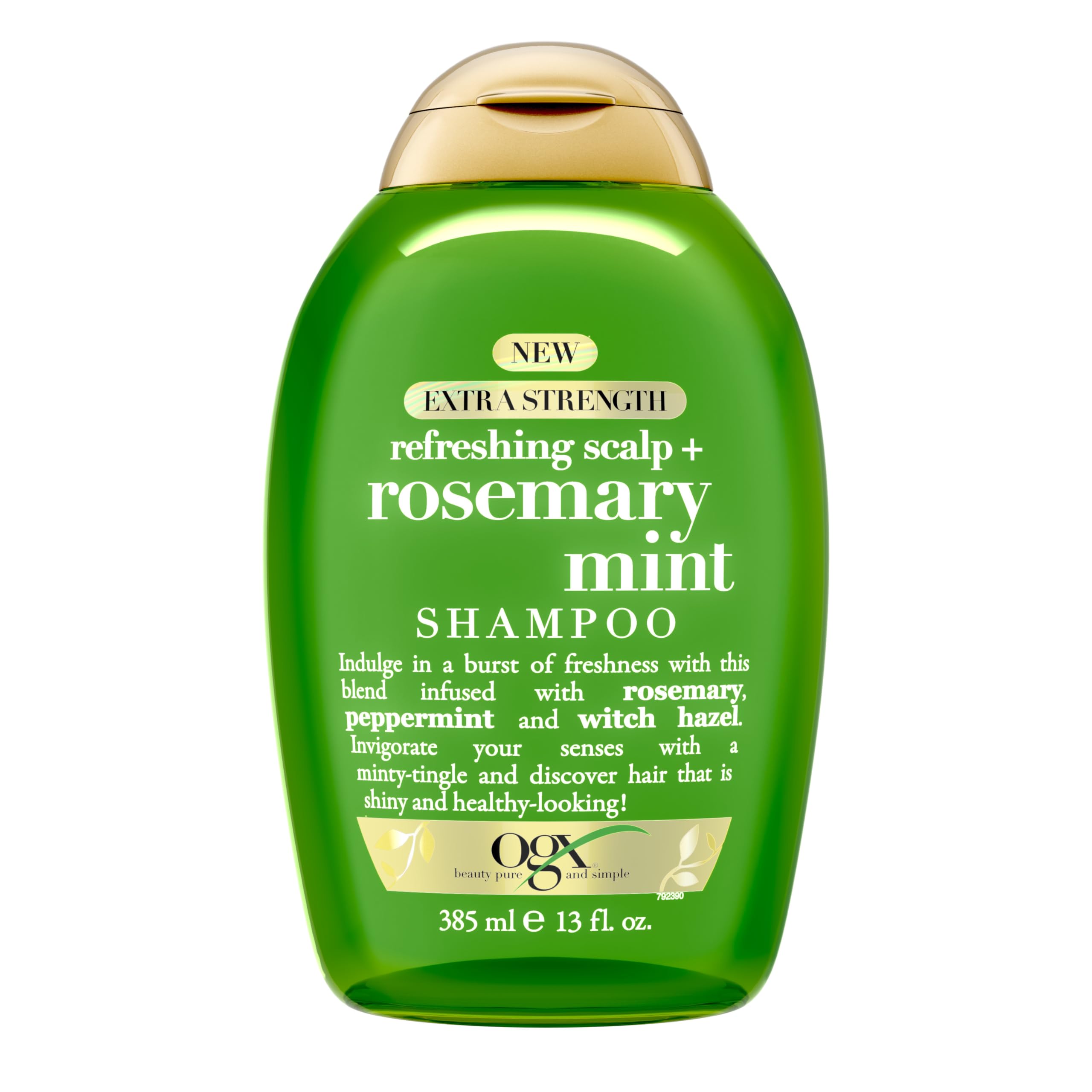 Foto 2 pulgar | Champú Ogx Extra Strength Refreshing Scalp + Rosemary Mint 385 Ml - Venta Internacional.