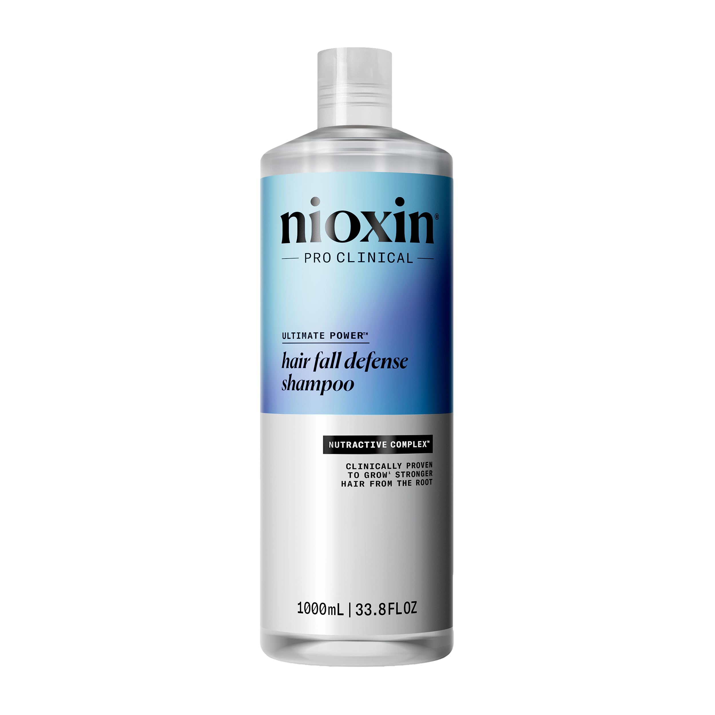 Champú Nioxin Hair Fall Defense Activa Los Folículos Pilosos, 1 Litro - Venta Internacional.