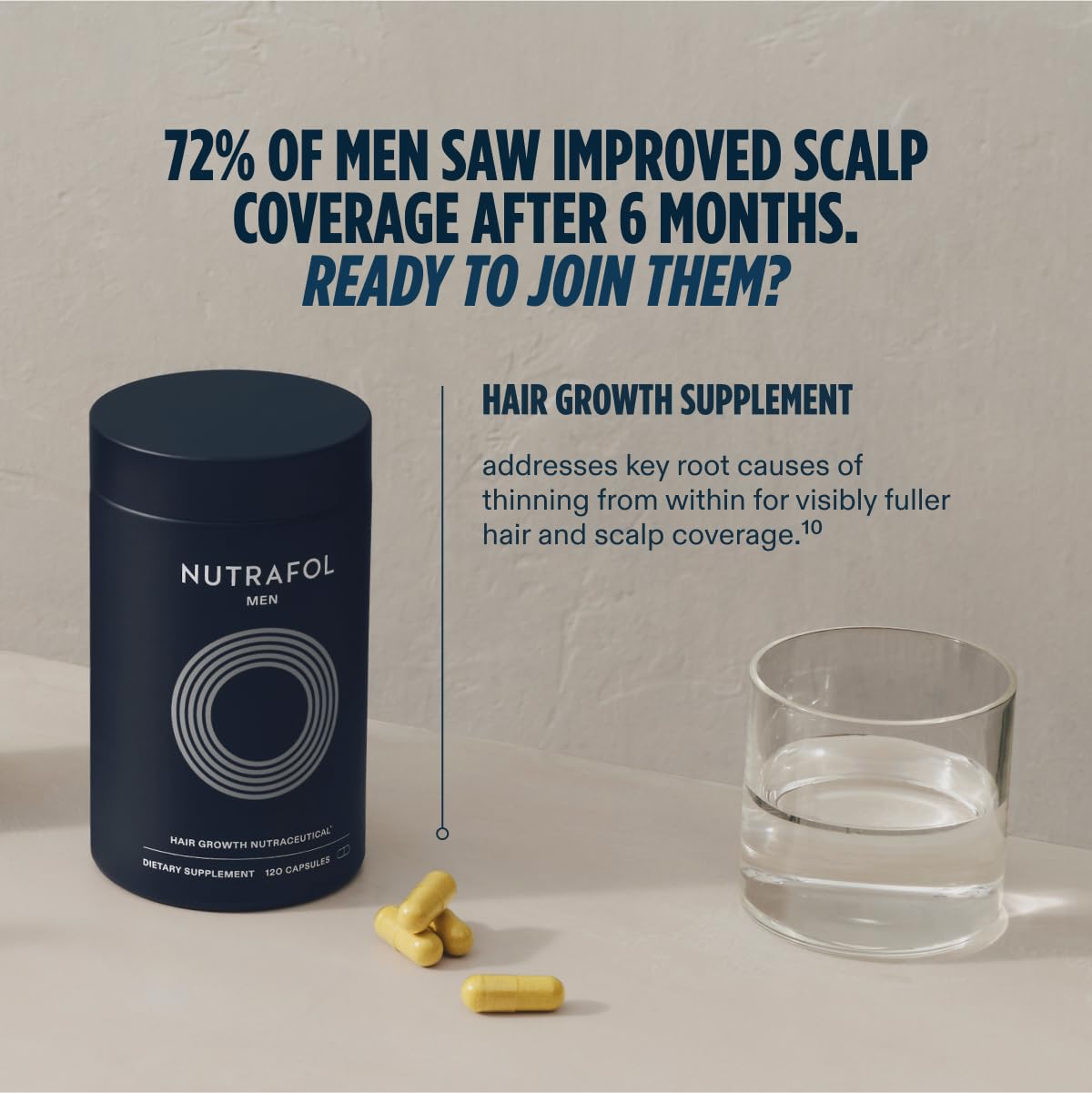 Foto 6 | Champú Y Acondicionador Nutrafol 2 En 1 Para Hombre 240 Ml - Venta Internacional.
