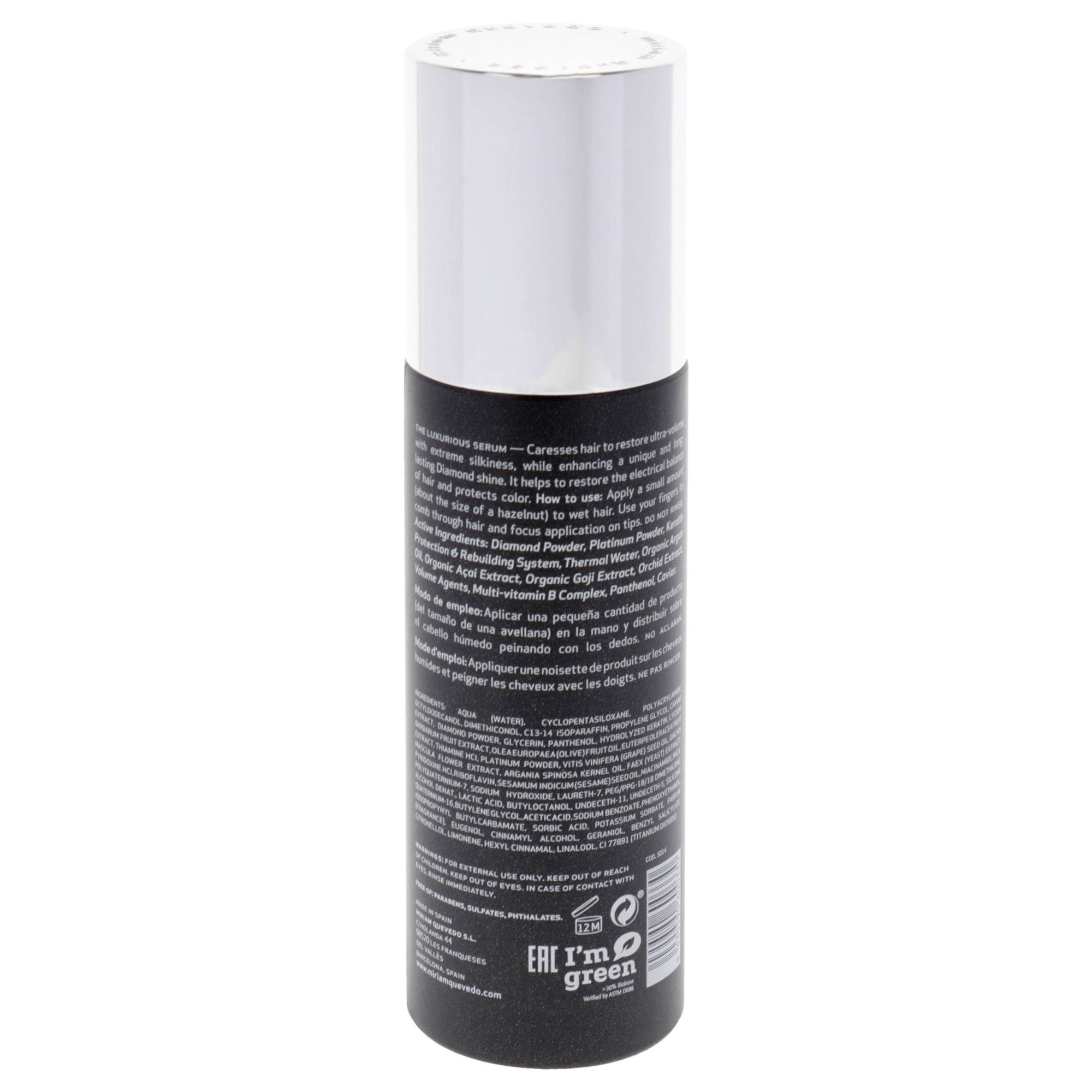 Foto 2 | Sérum Miriam Quevedo Platinum 155 Ml Unisex - Venta Internacional.