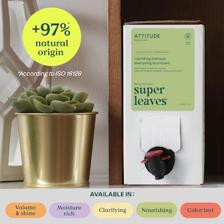 Foto 3 | Champú Attitude Para Cabello Seco Y Dañado, 2 Litros - Venta Internacional.