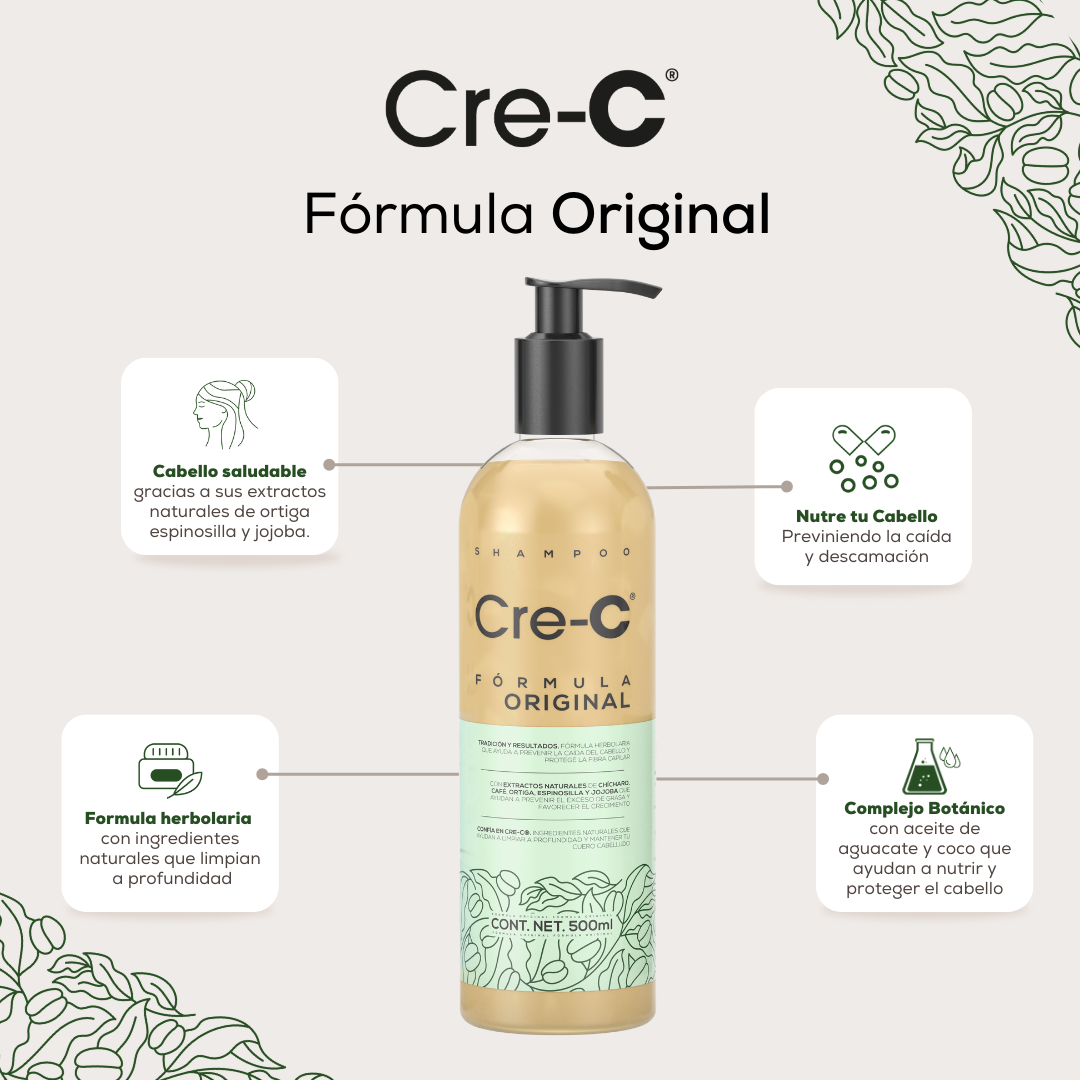 Foto 5 pulgar | Shampoo Cre-c Formula Original 1l