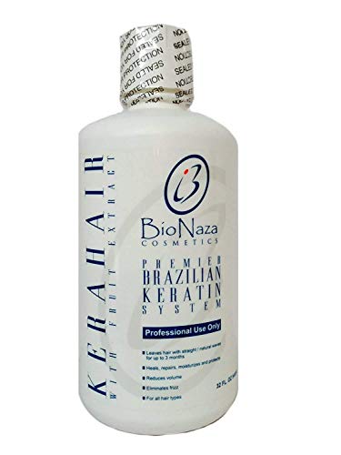 Tratamiento De Queratina Brasileña Bionaza Kerahair, 32 Oz - Venta Internacional.