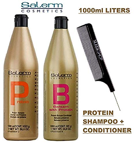 Foto 3 pulgar | Champú Proteico Y Bálsamo Proteico Salerm Cosmetics Conditio - Venta Internacional.