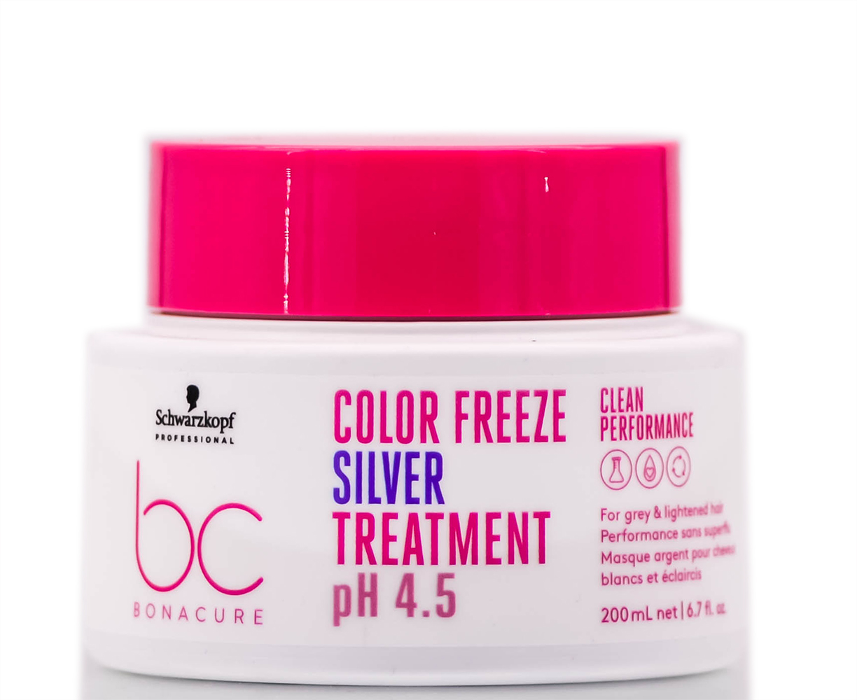 Foto 2 pulgar | Tratamiento Schwarzkopf Bc Bonacure Color Freeze Silver 200 Ml - Venta Internacional.