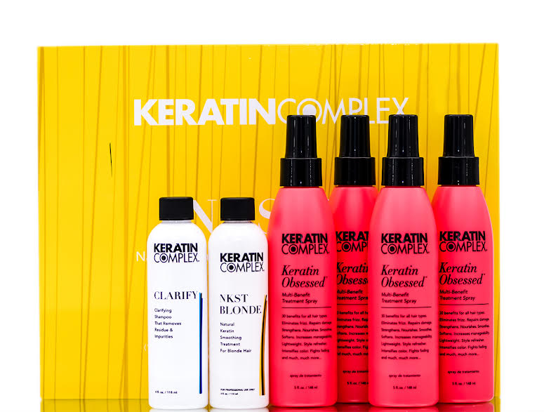 Sistema De Tratamiento Suavizante Keratin Complex Nkstb Para Rubias  - Venta Internacional.