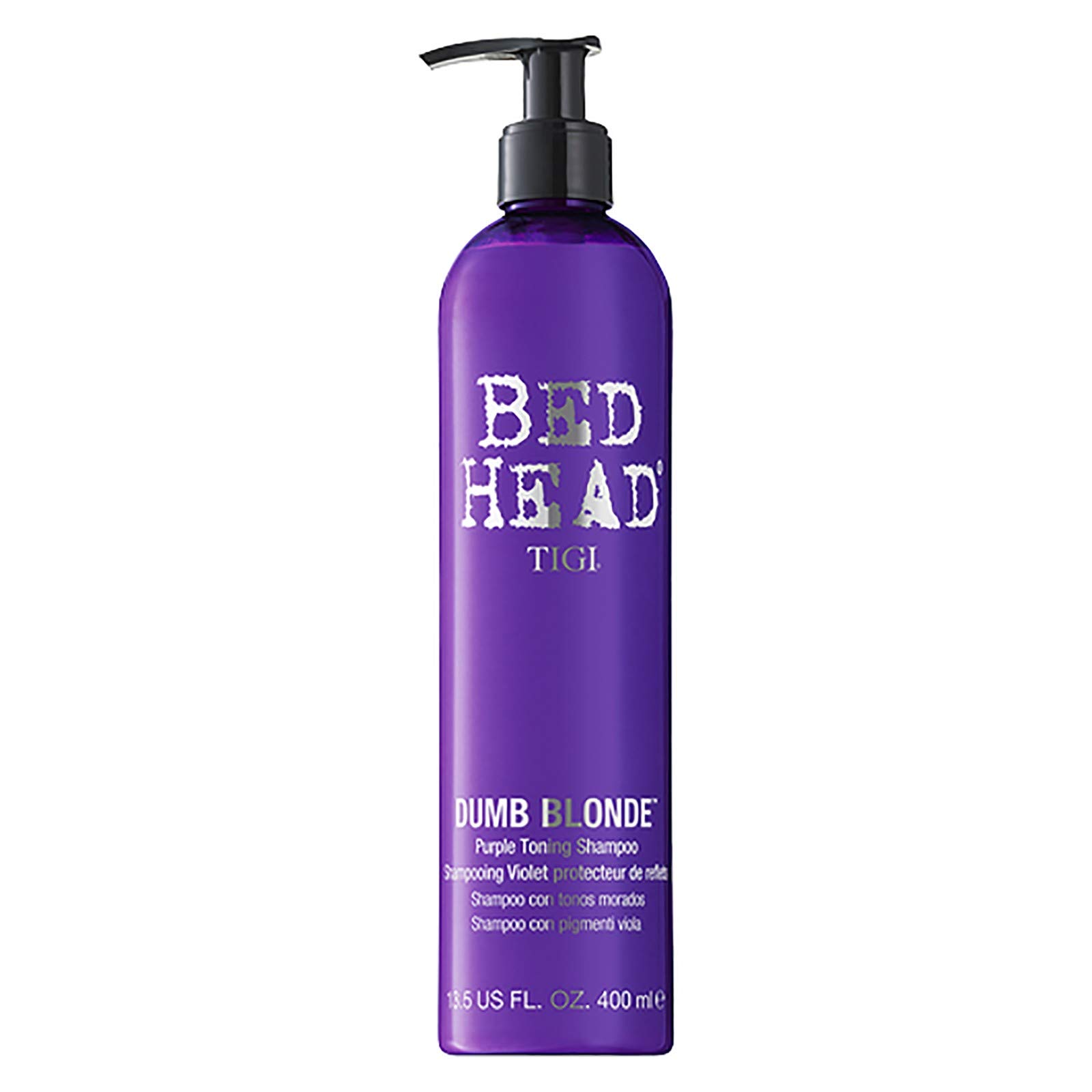 Foto 2 pulgar | Champú Tigi Bed Head Dumb Blonde Púrpura Tonificante 400 Ml - Venta Internacional.