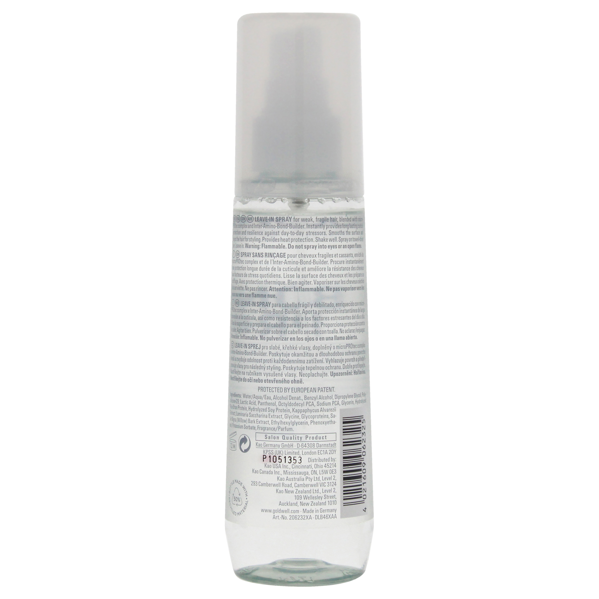 Foto 3 pulgar | Spray Reparador Goldwell Dualsenses Bond Pro Repair 150 Ml - Venta Internacional.