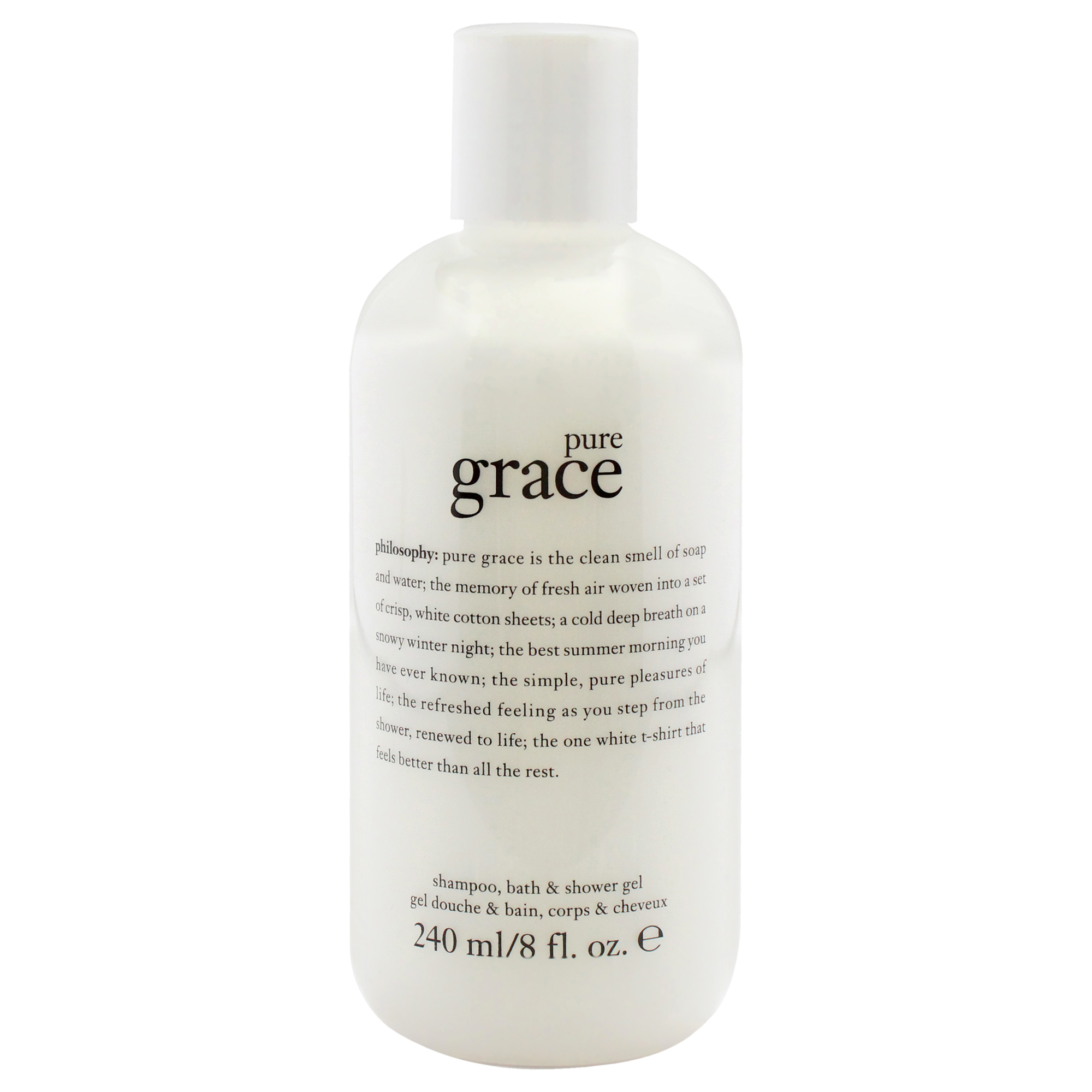 Foto 2 pulgar | Champú En Gel De Baño Y Ducha Philosophy Pure Grace 240 Ml - Venta Internacional.