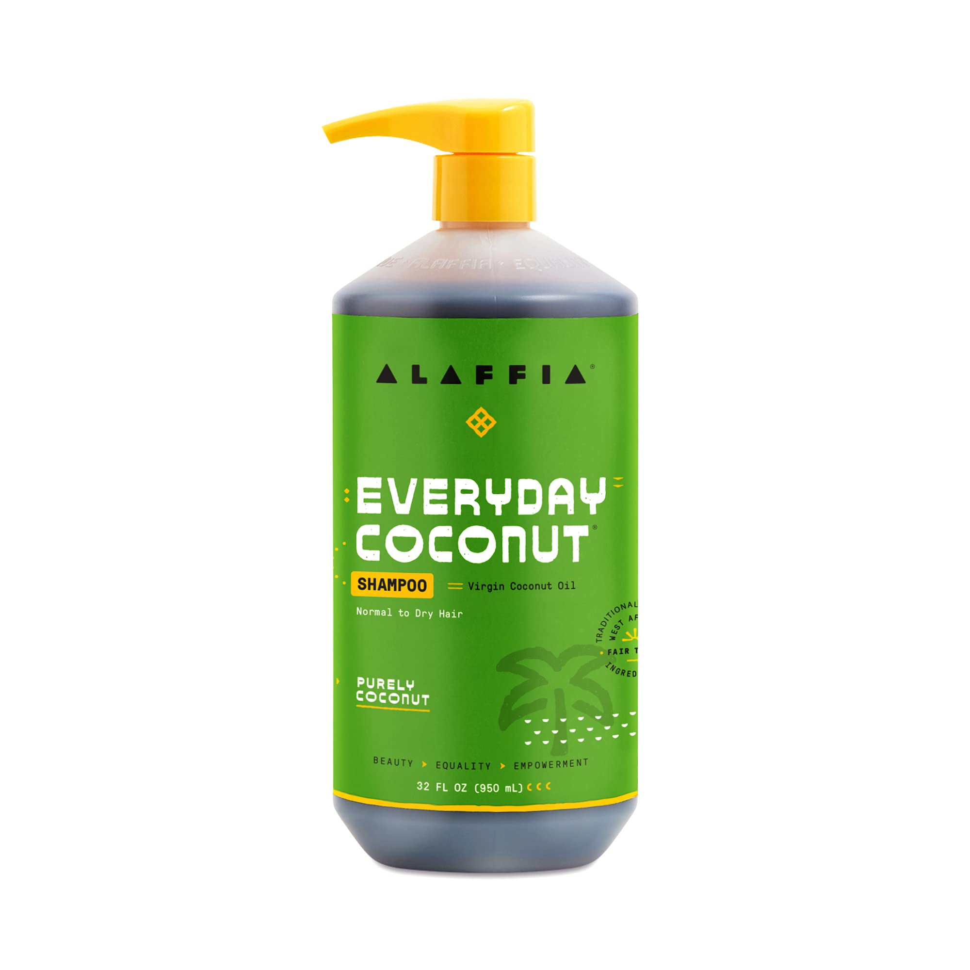 Foto 2 pulgar | Champú Alaffia Everyday Coconut Para Cabello Normal A Seco 946 Ml - Venta Internacional.