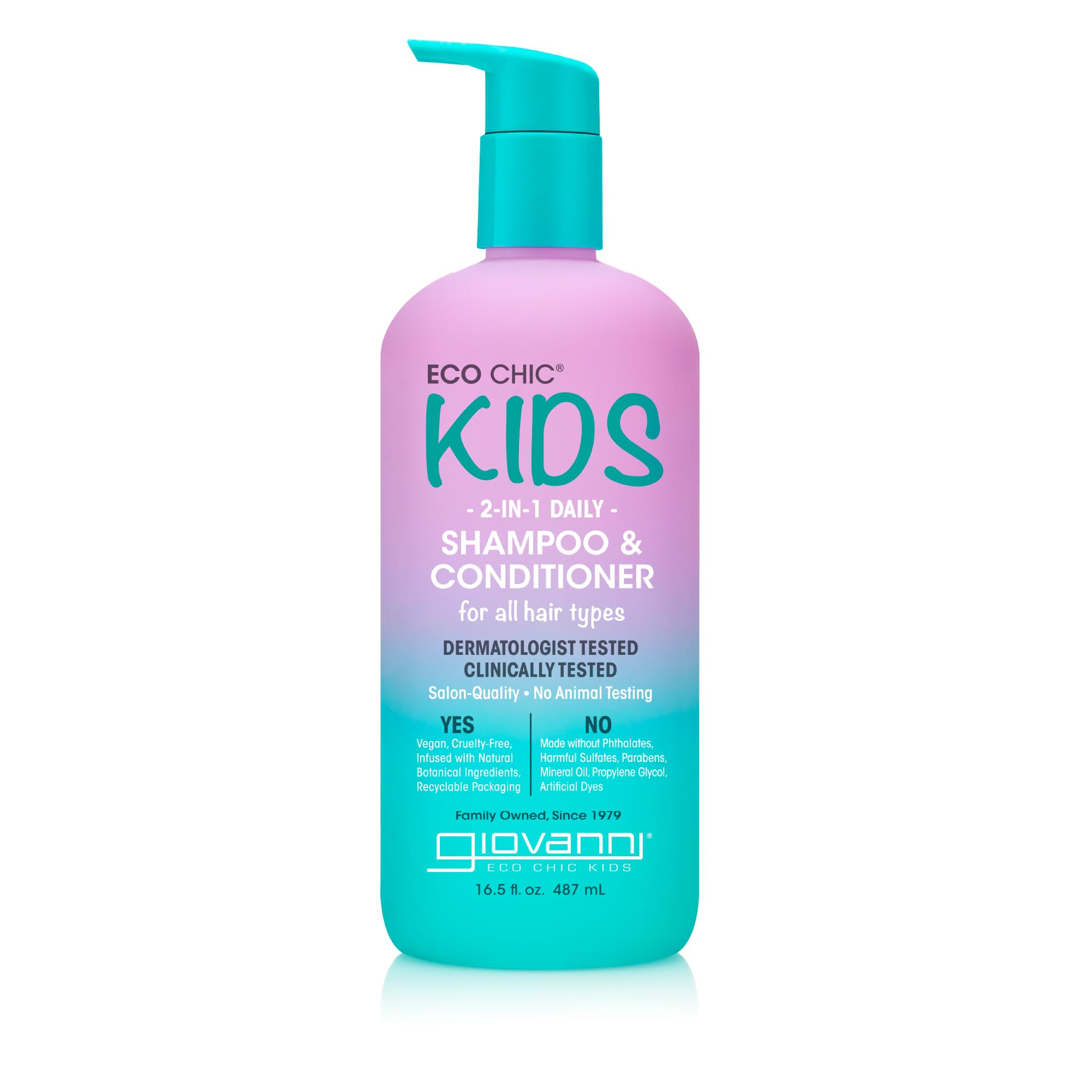 Foto 2 pulgar | Shampoo y Acondicionador Giovanni Eco Chic Kids 480 Ml - Venta Internacional