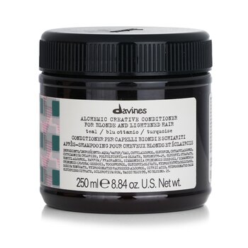 Acondicionador Davines Alchemic Creative Teal para Cabello Rubio 250 ml - Venta Internacional