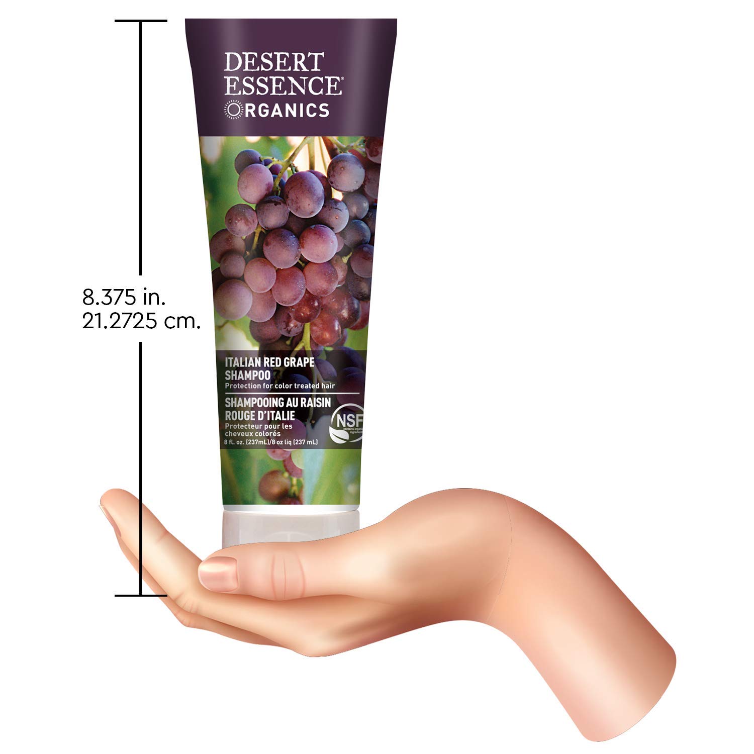 Foto 5 pulgar | Shampoo Desert Essence Uva Roja Italiana 237 Ml - Venta Internacional