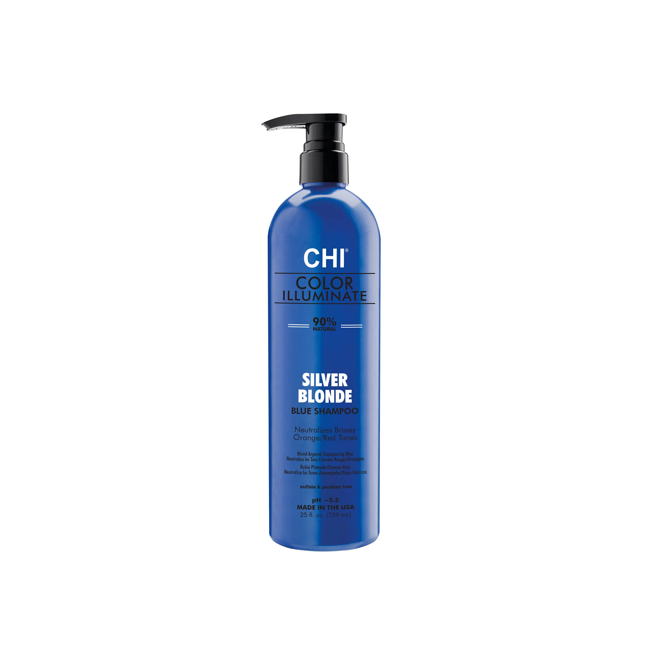 Foto 2 pulgar | Champú Chi Color Illuminate Silver Blonde 750 Ml - Venta Internacional.