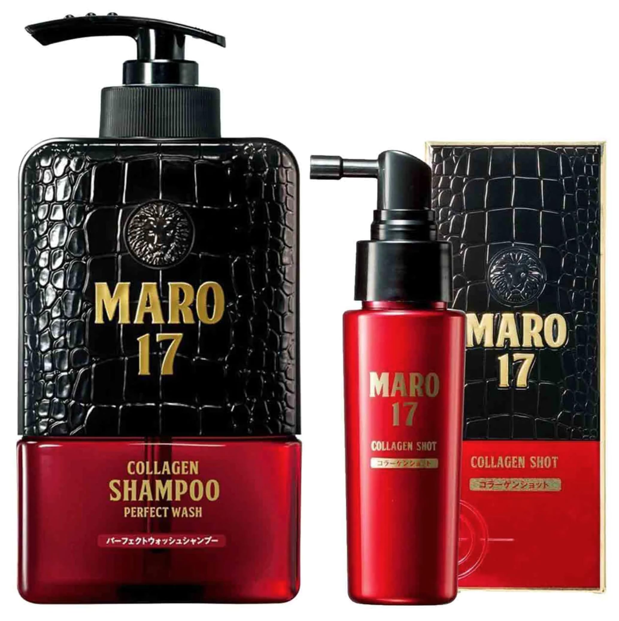 Set De Champú Maro17 Collagen Perfect Wash Y Collagen Essence - Venta Internacional.