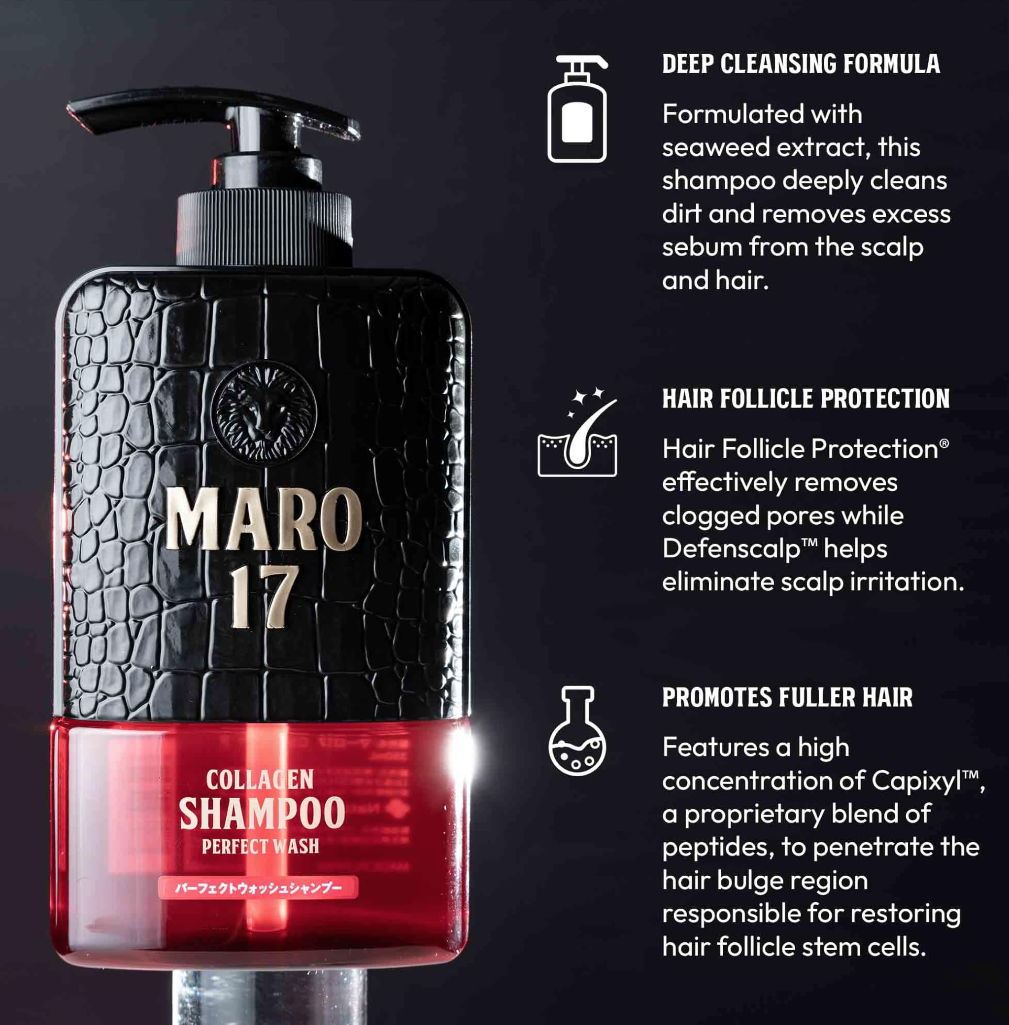 Foto 2 | Set De Champú Maro17 Collagen Perfect Wash Y Collagen Essence - Venta Internacional.