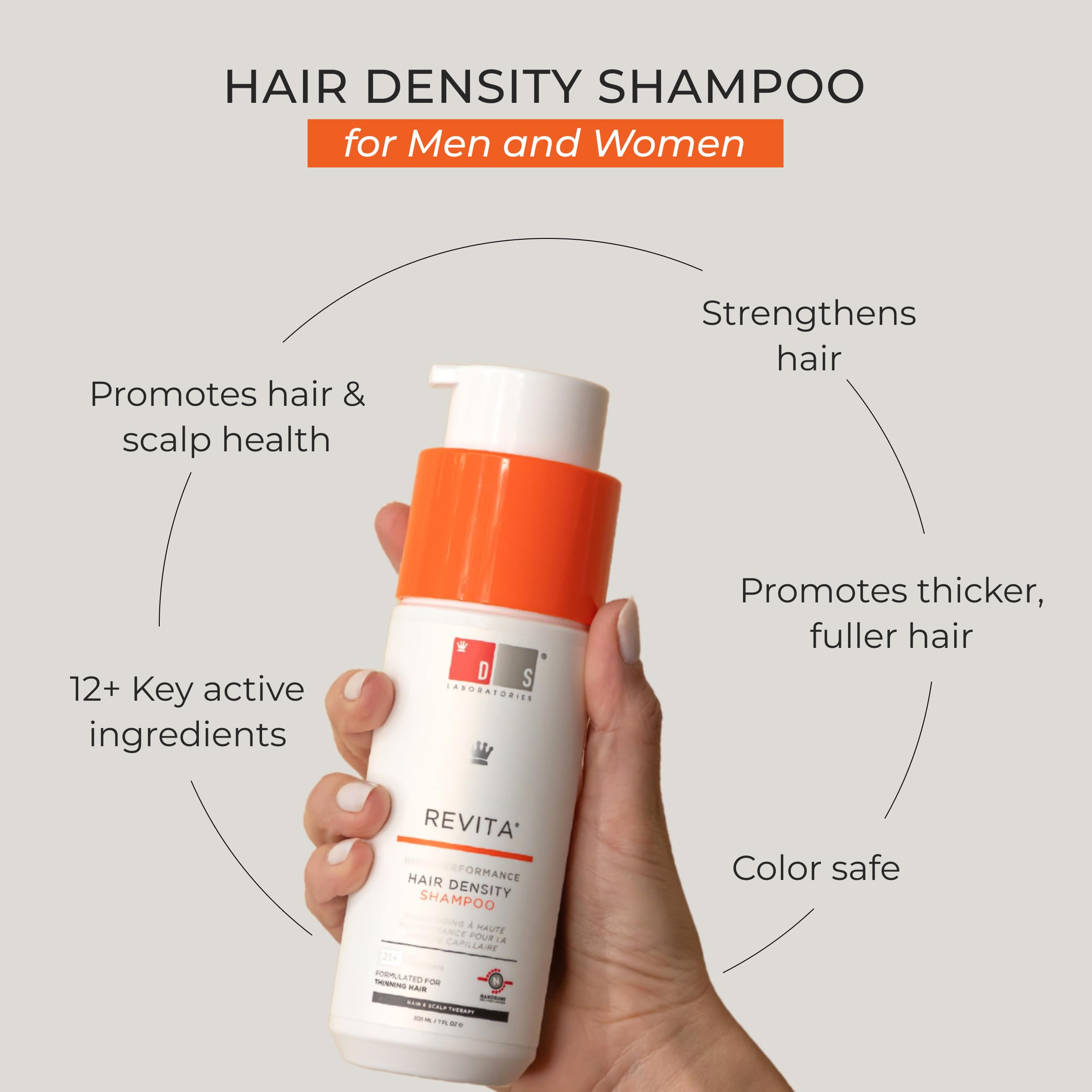 Foto 3 pulgar | Champú Ds Laboratories Revita Hair Growth 180 Ml - Venta Internacional.