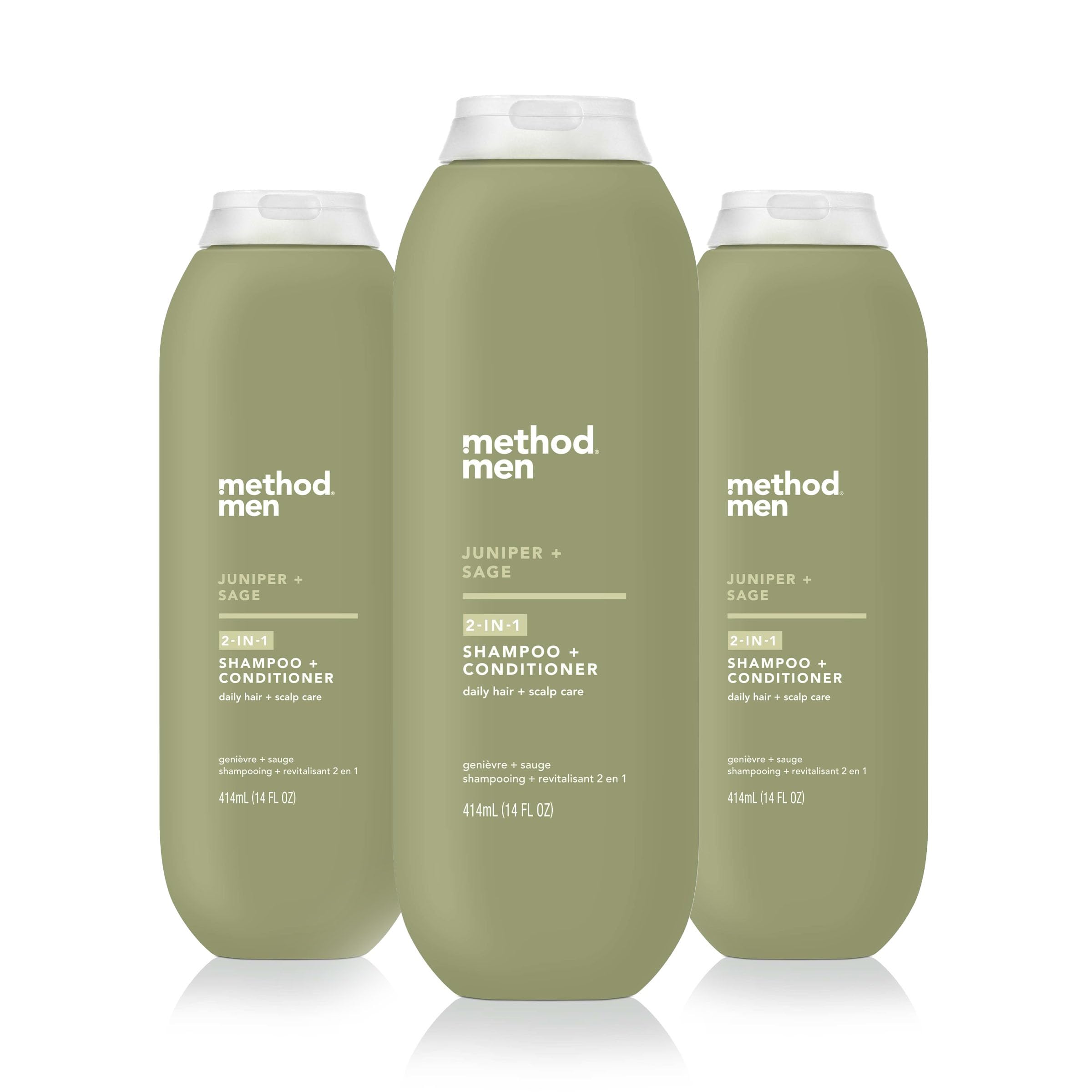 Foto 2 pulgar | Champú Y Acondicionador Method Men Juniper + Sage 414 Ml (x3) - Venta Internacional.