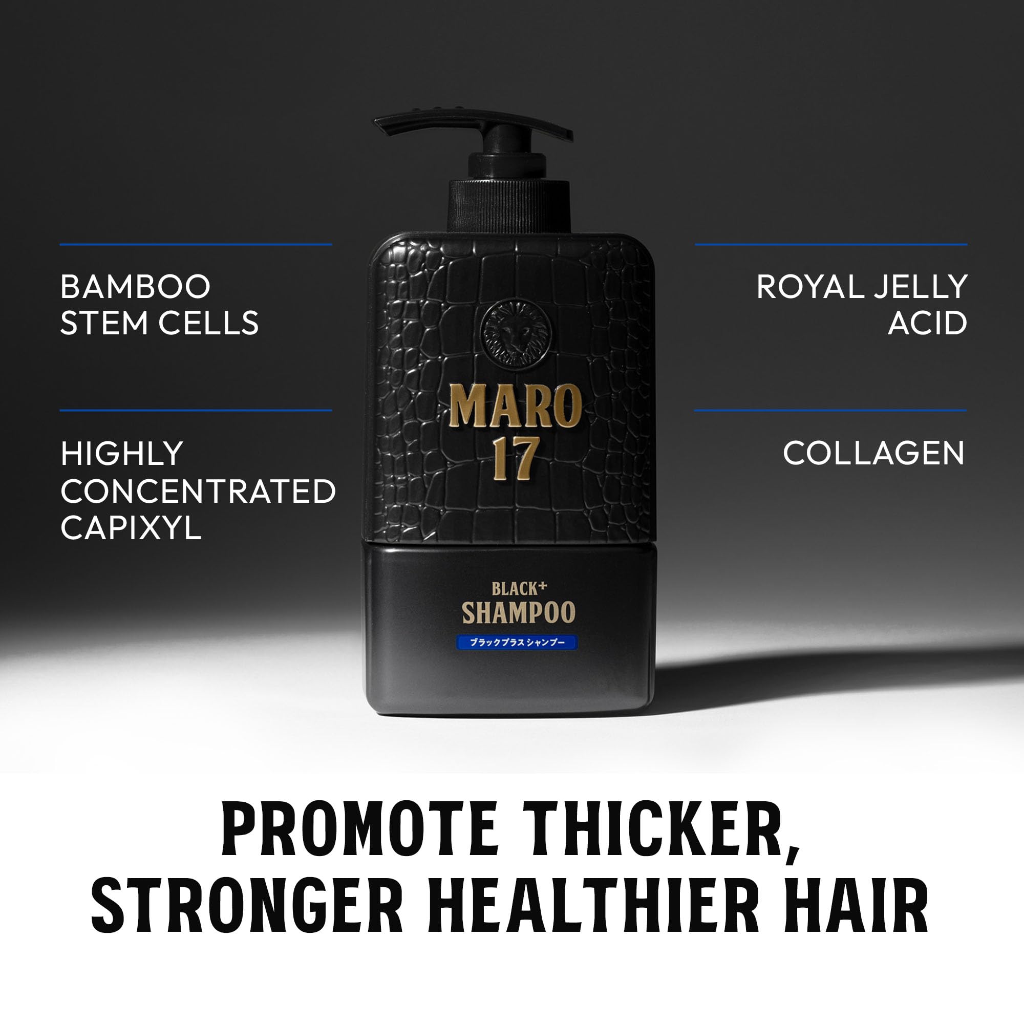 Foto 6 pulgar | Champú Maro17 Black+ Para Hombres Con Tendencia A La Reversión De Las Canas, 300 Ml - Venta Internacional.