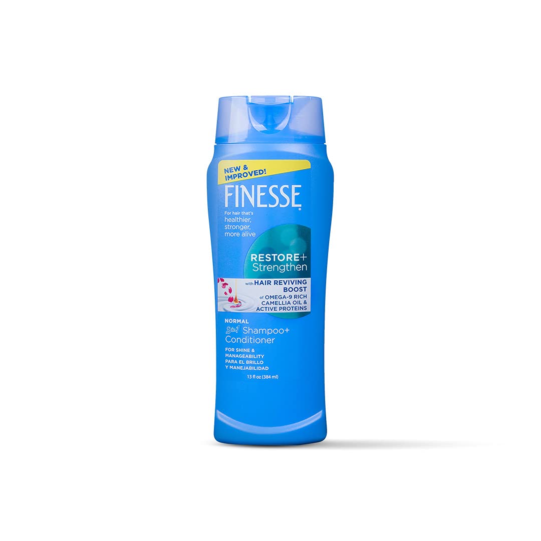 Foto 2 pulgar | Champú Y Acondicionador Finesse Self Adjustable 2 En 1, 385 Ml - Venta Internacional.