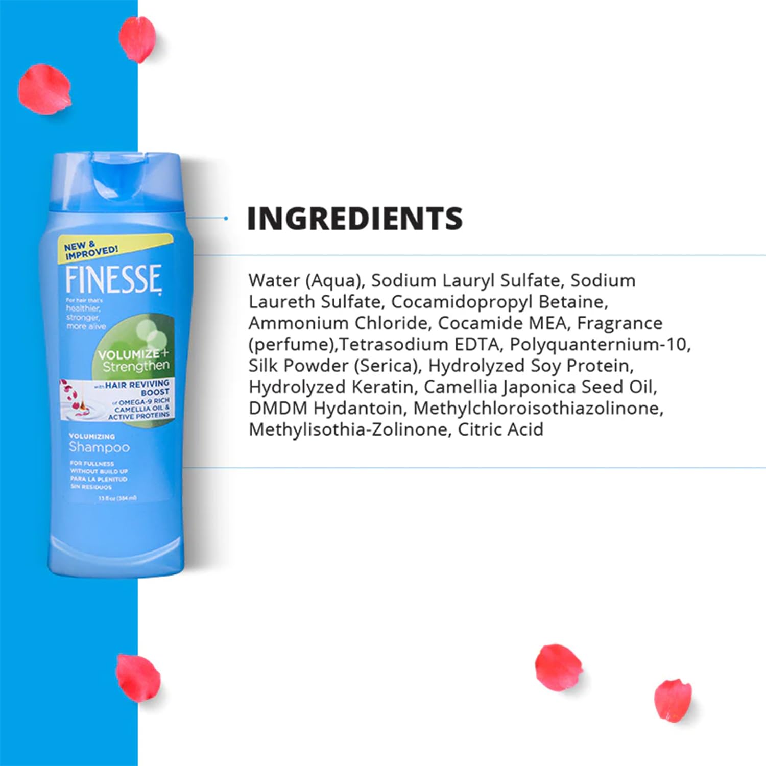 Foto 7 | Champú Finesse Volumize + Strength Voluminizing 384 Ml - Venta Internacional.